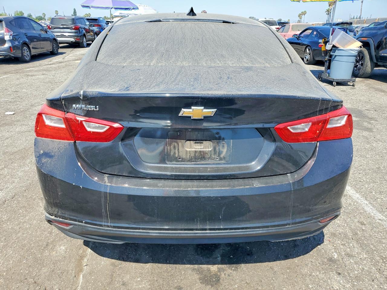 2018 Chevrolet Malibu Ls Black vin: 1G1ZB5ST8JF229586