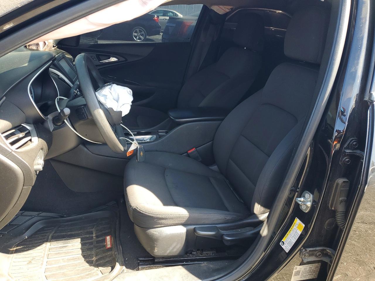 2018 Chevrolet Malibu Ls Black vin: 1G1ZB5ST8JF229586