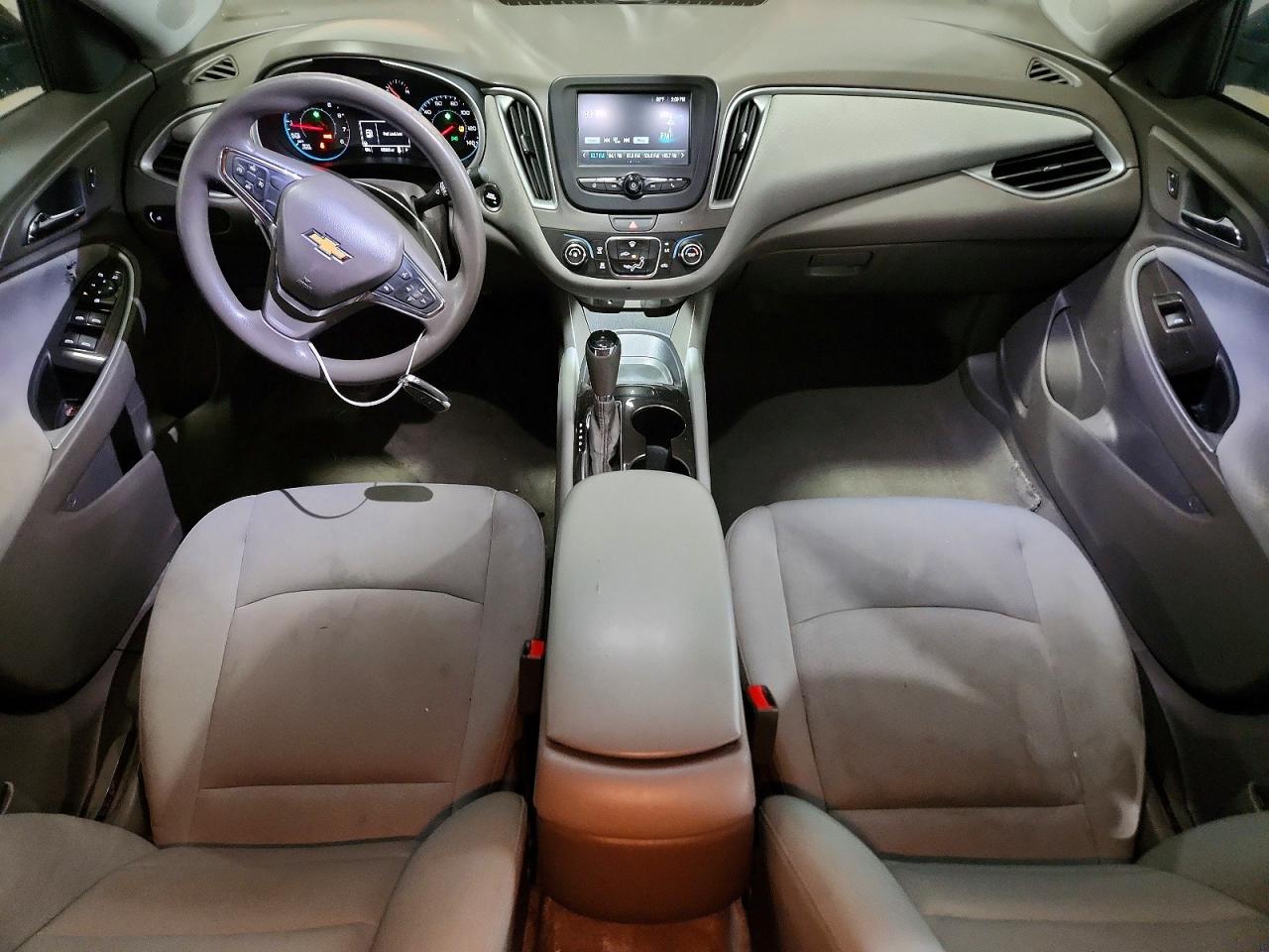 2018 Chevrolet Malibu Ls White vin: 1G1ZB5ST8JF288959
