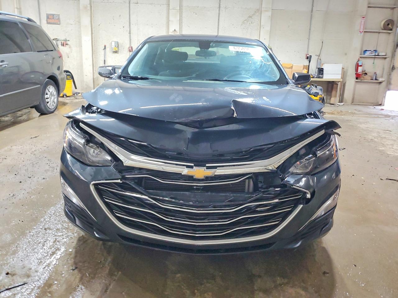 2021 Chevrolet Malibu Ls Charcoal vin: 1G1ZB5ST8MF064840