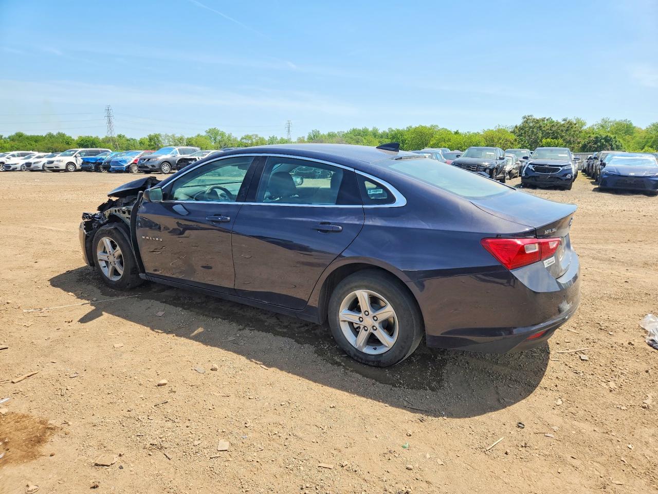 2025 Chevrolet Malibu Ls Blue vin: 1G1ZB5ST8SF109157