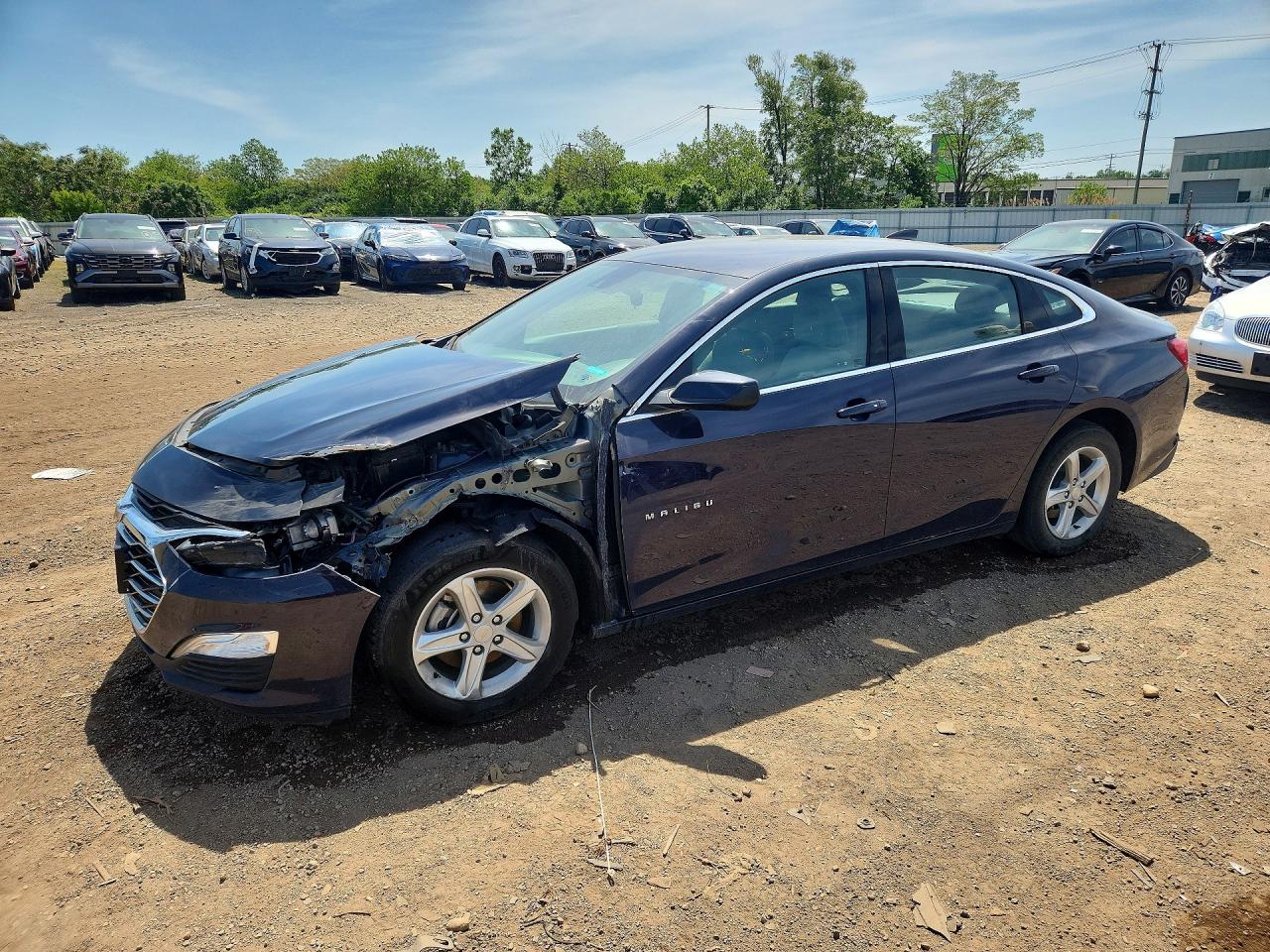 2025 Chevrolet Malibu Ls Blue vin: 1G1ZB5ST8SF109157