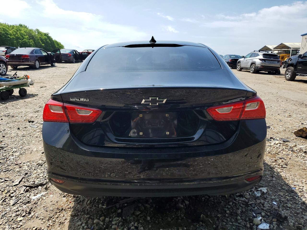 2019 Chevrolet Malibu Ls Black vin: 1G1ZB5ST9KF117154