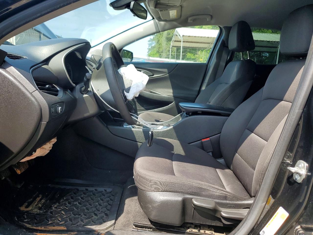 2019 Chevrolet Malibu Ls Black vin: 1G1ZB5ST9KF117154