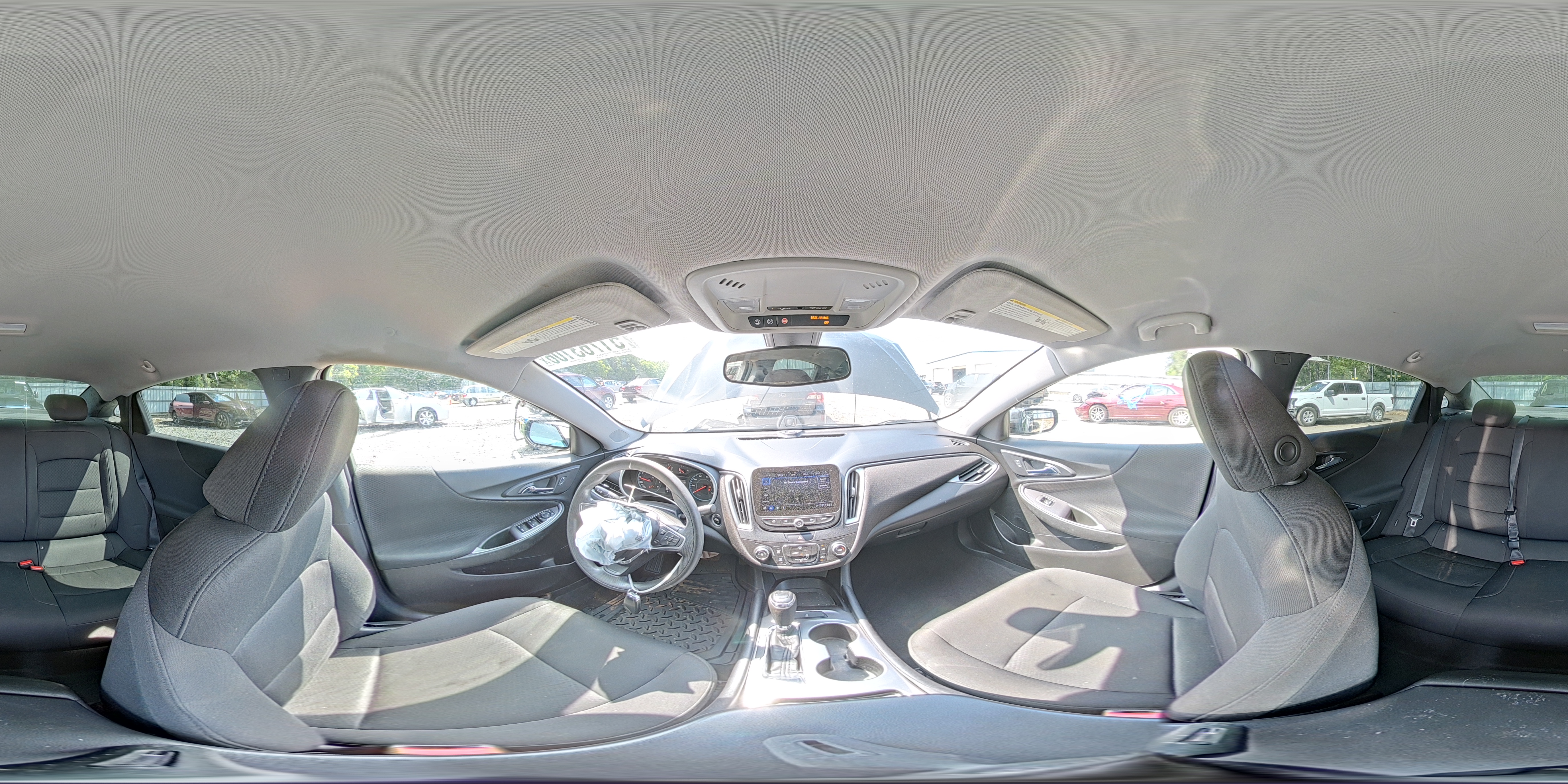2019 Chevrolet Malibu Ls Black vin: 1G1ZB5ST9KF117154