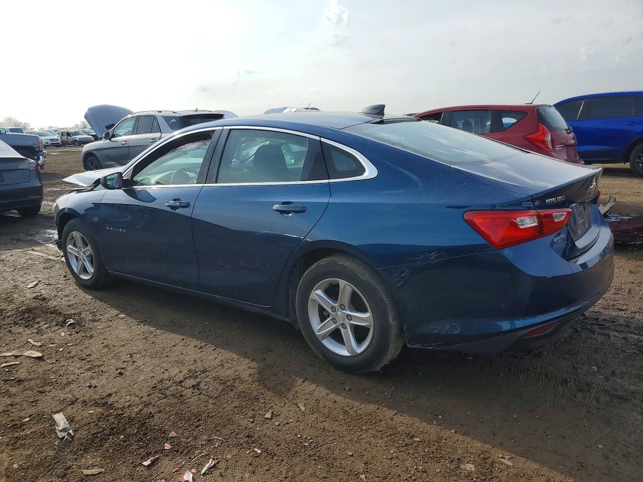 2019 Chevrolet Malibu Ls Blue vin: 1G1ZB5ST9KF199760