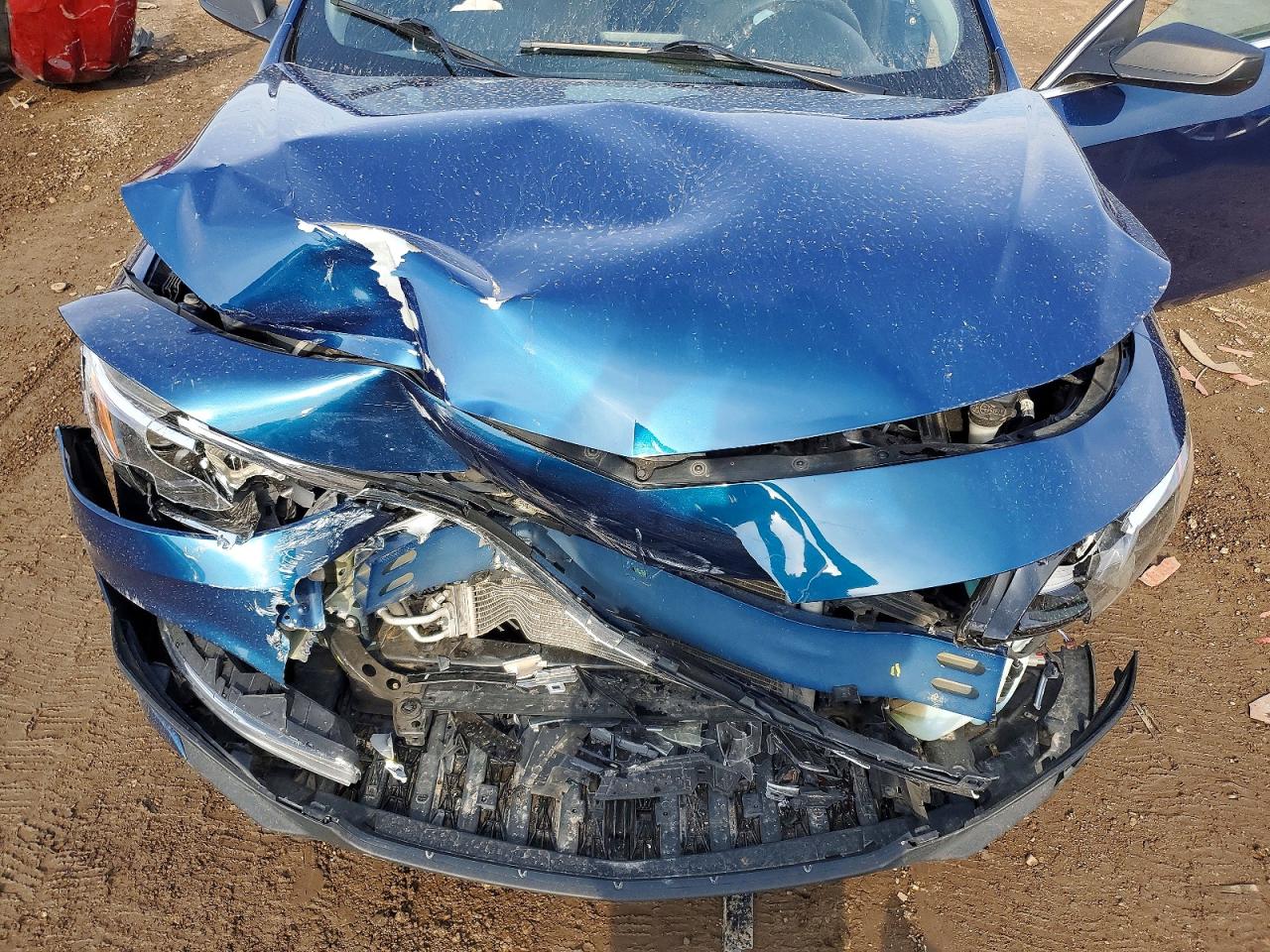 2019 Chevrolet Malibu Ls Blue vin: 1G1ZB5ST9KF199760
