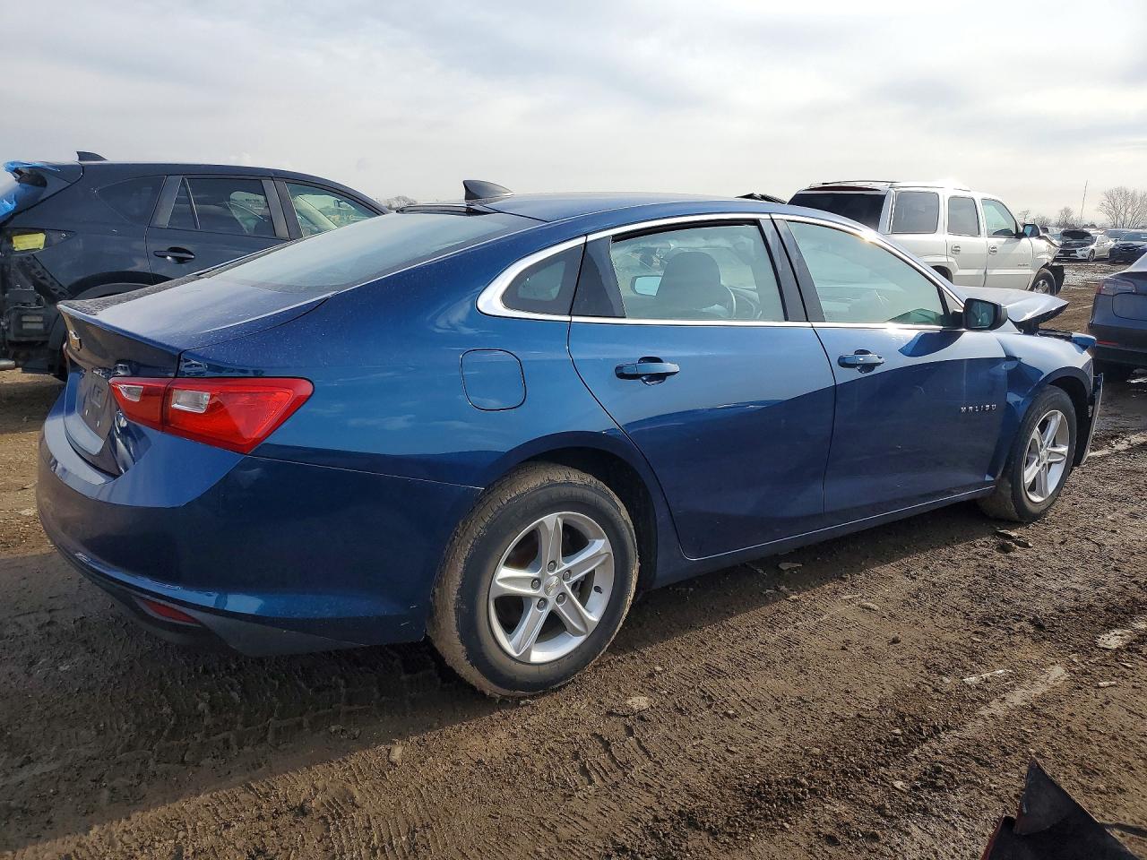 2019 Chevrolet Malibu Ls Blue vin: 1G1ZB5ST9KF199760