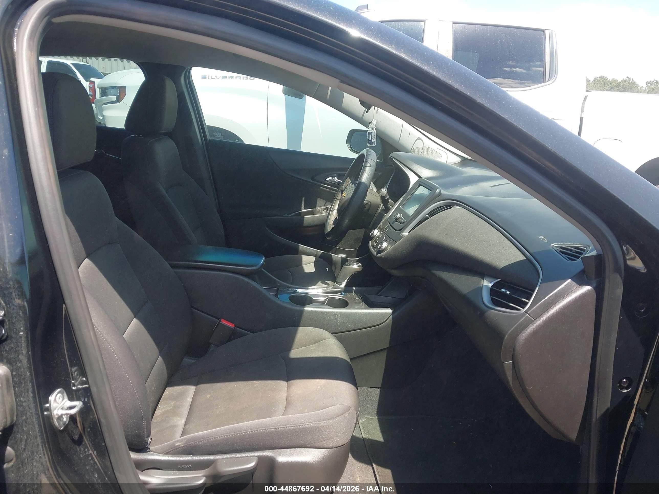 2017 Chevrolet Malibu Ls Черный vin: 1G1ZB5STXHF168591