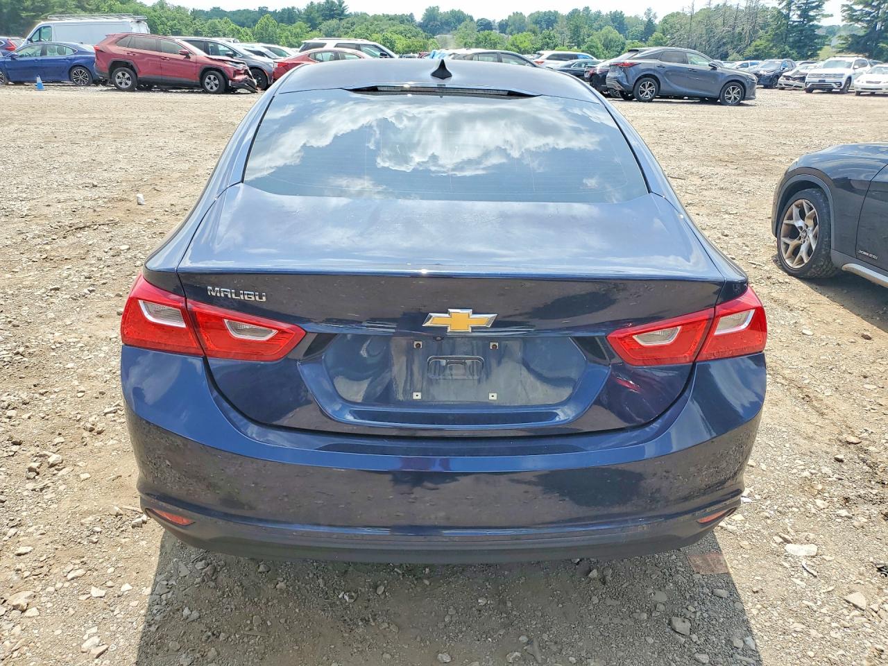 2018 Chevrolet Malibu Ls Blue vin: 1G1ZB5STXJF104539