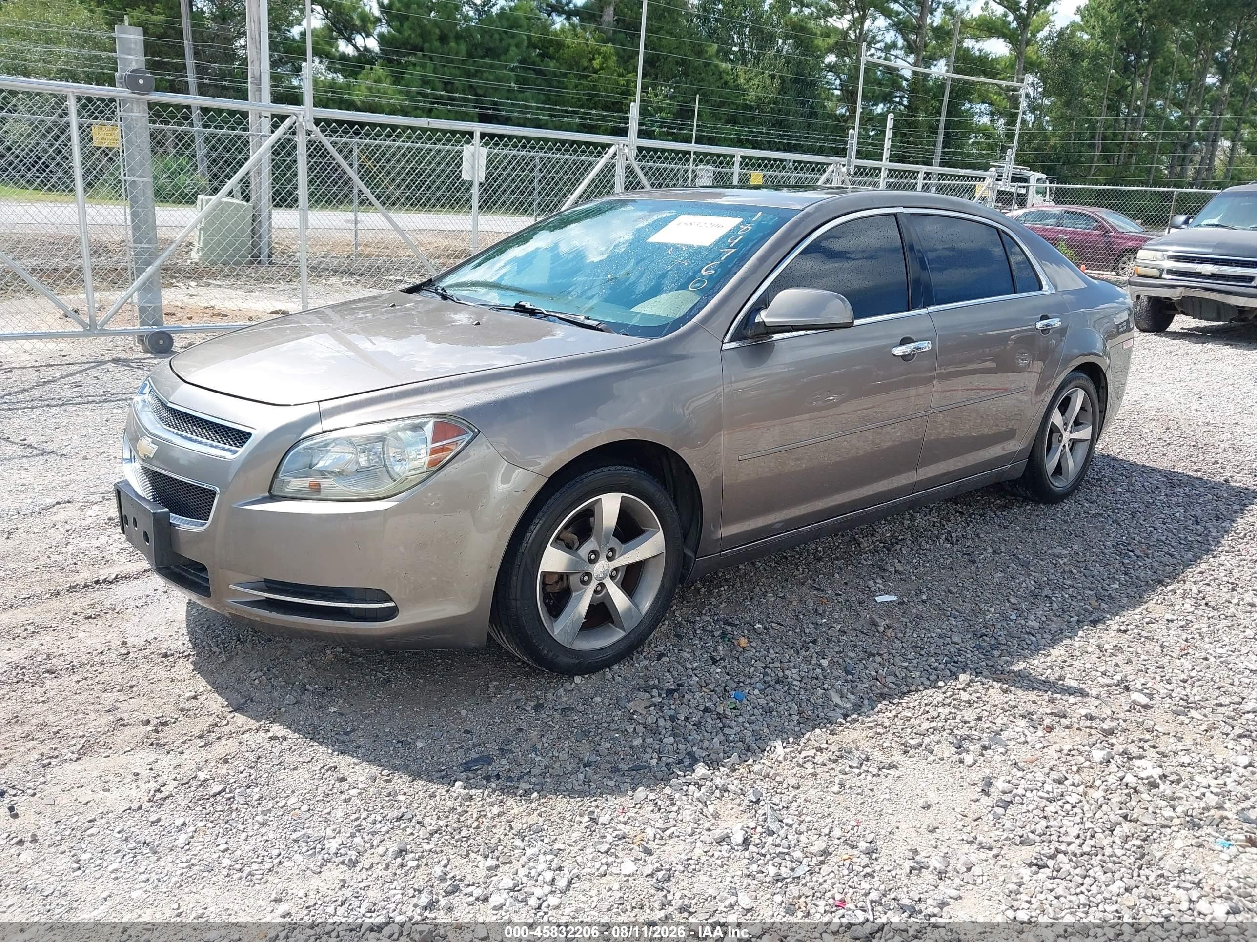 2012 Chevrolet Malibu 1lt Brown vin: 1G1ZC5E00CF184760