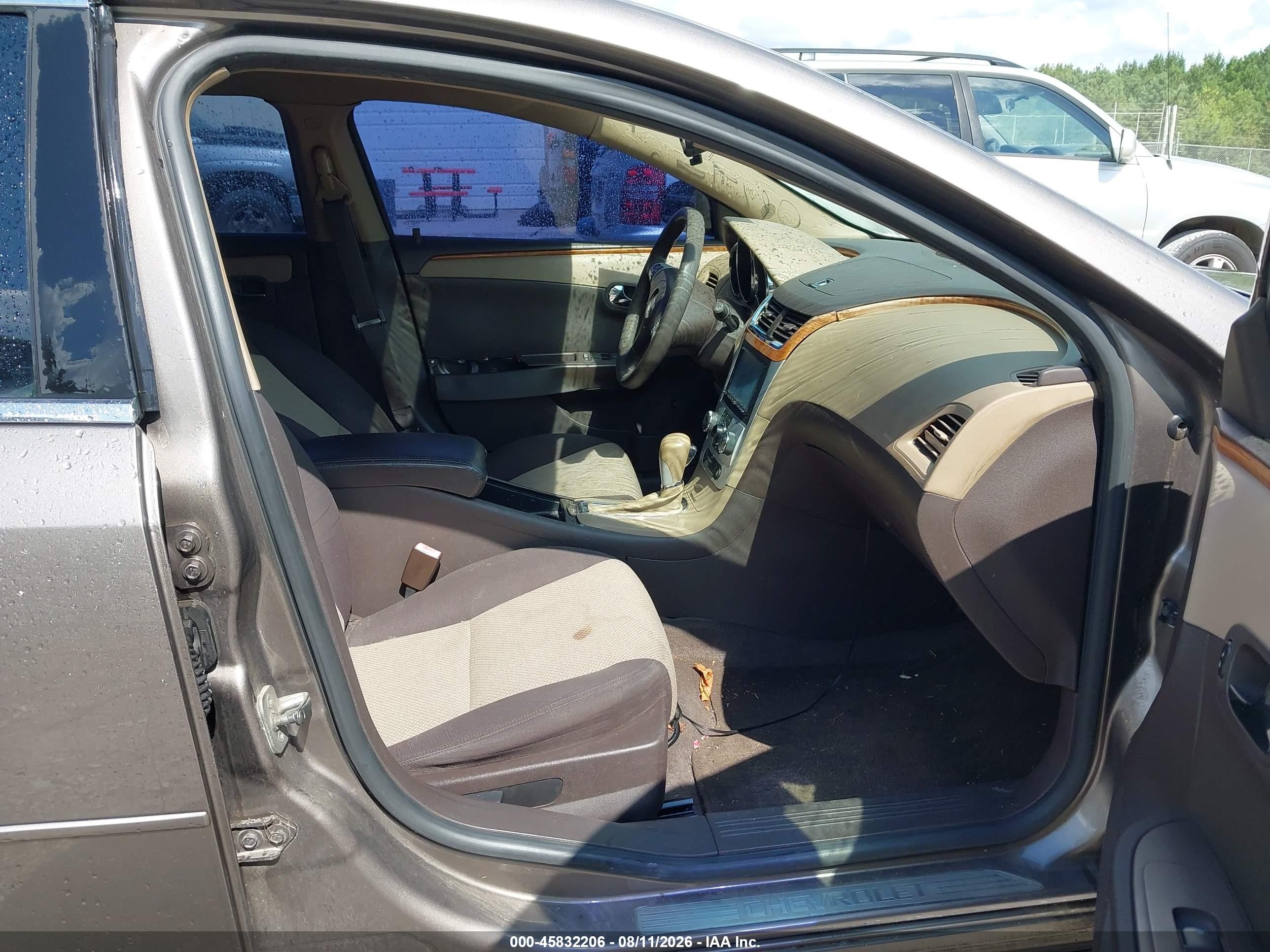2012 Chevrolet Malibu 1lt Brown vin: 1G1ZC5E00CF184760