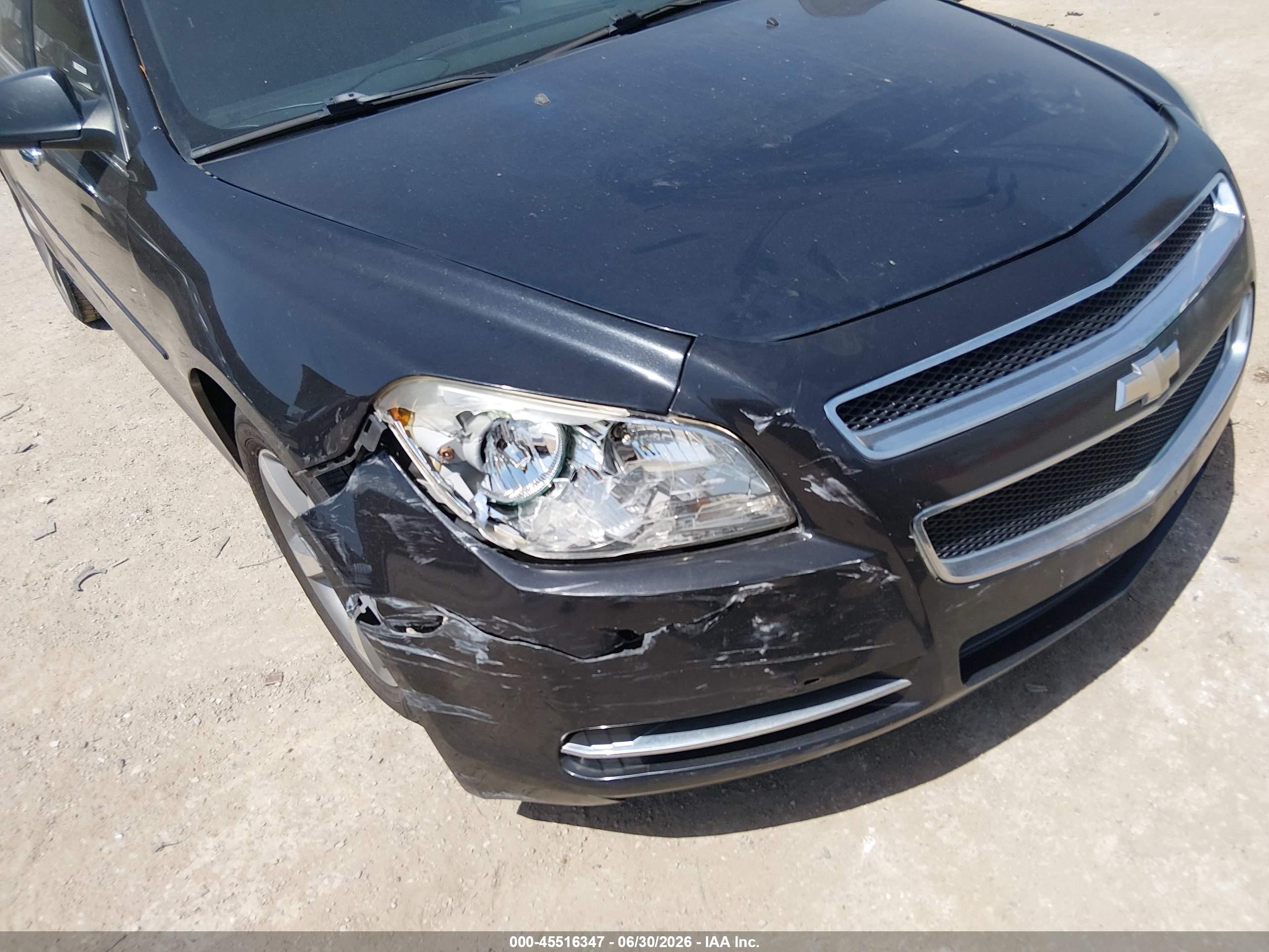 2012 Chevrolet Malibu 1lt Black vin: 1G1ZC5E00CF207583