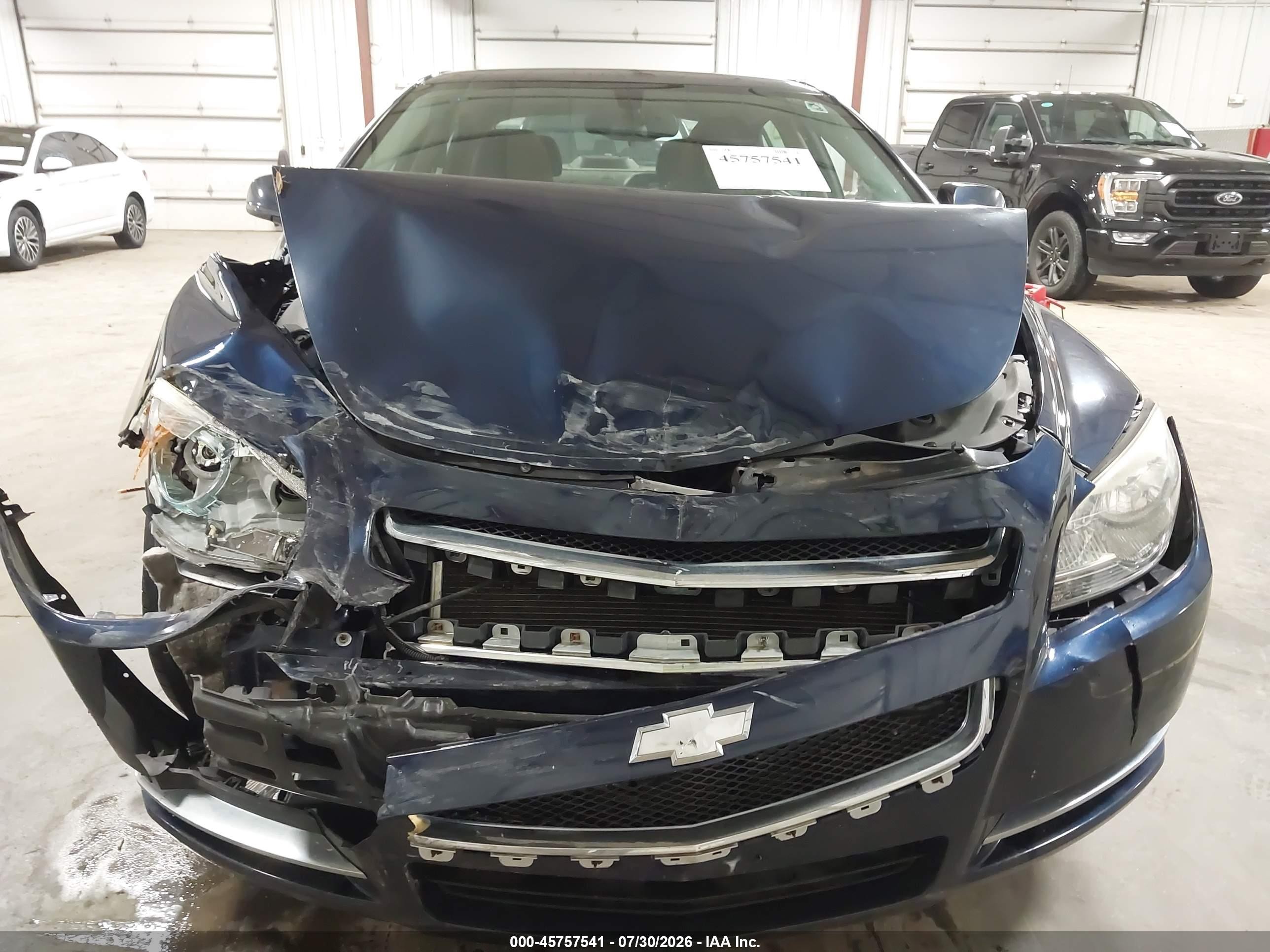 2012 Chevrolet Malibu 1lt Blue vin: 1G1ZC5E00CF255679