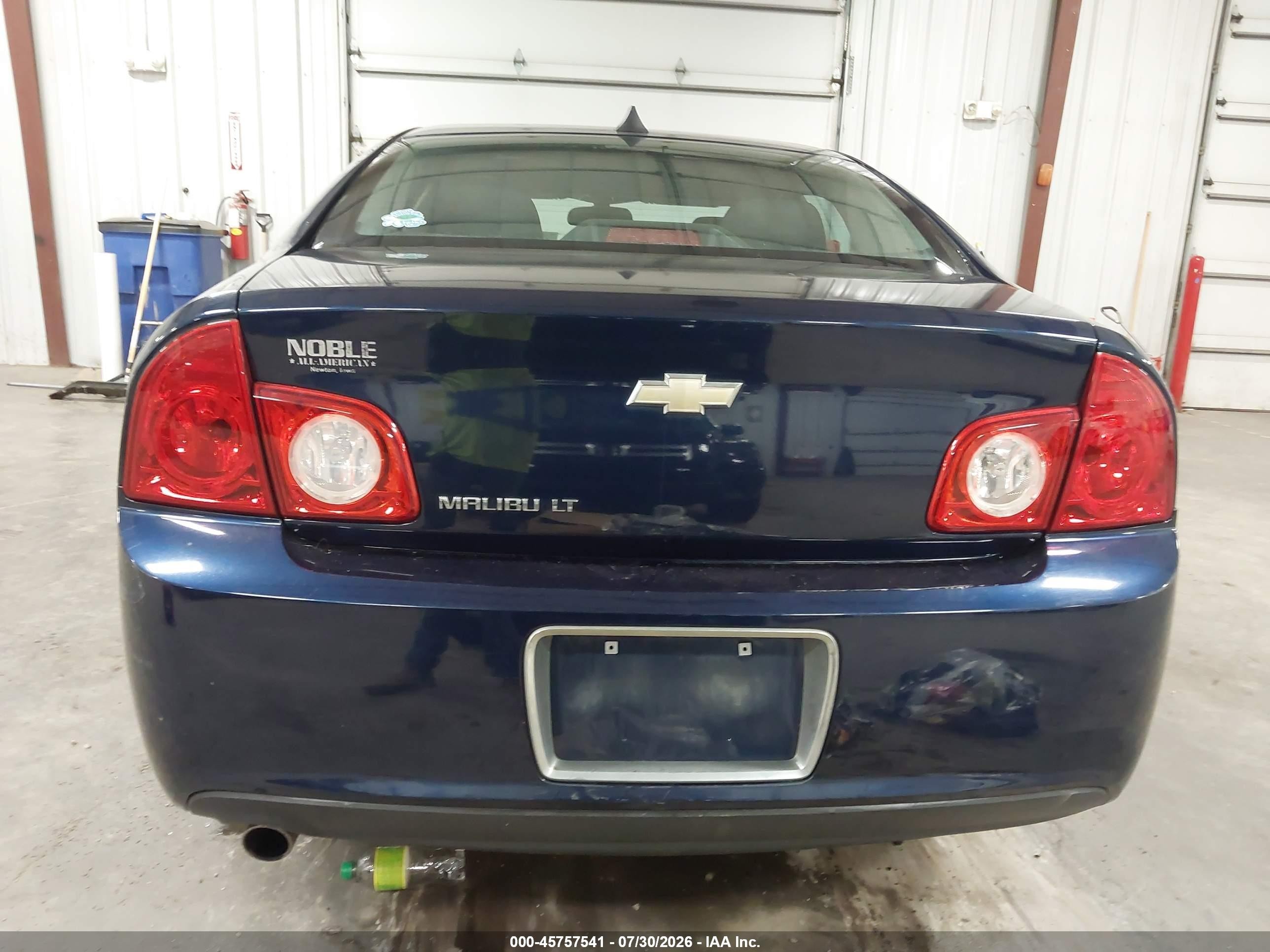 2012 Chevrolet Malibu 1lt Blue vin: 1G1ZC5E00CF255679