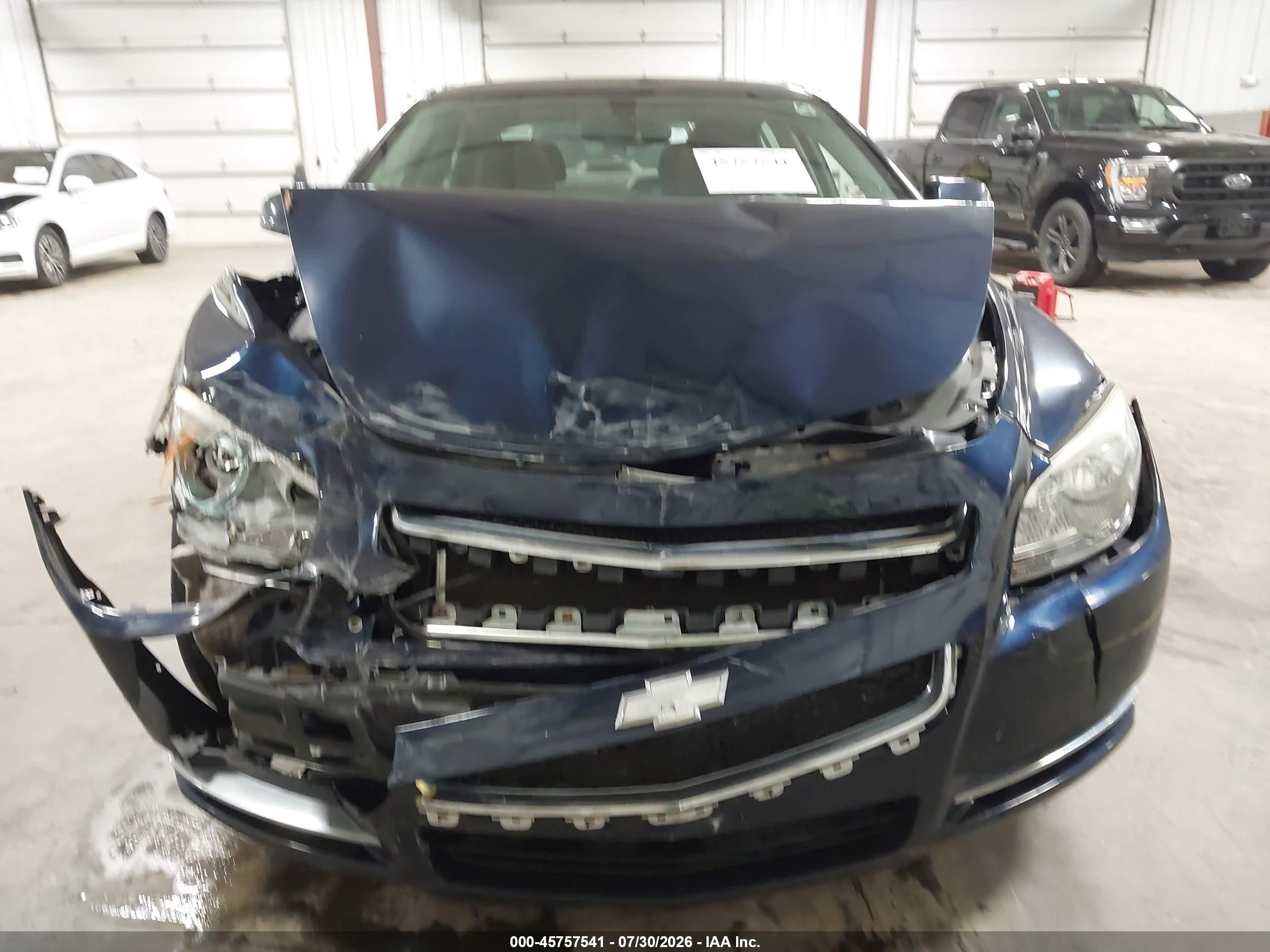2012 Chevrolet Malibu 1lt Blue vin: 1G1ZC5E00CF255679