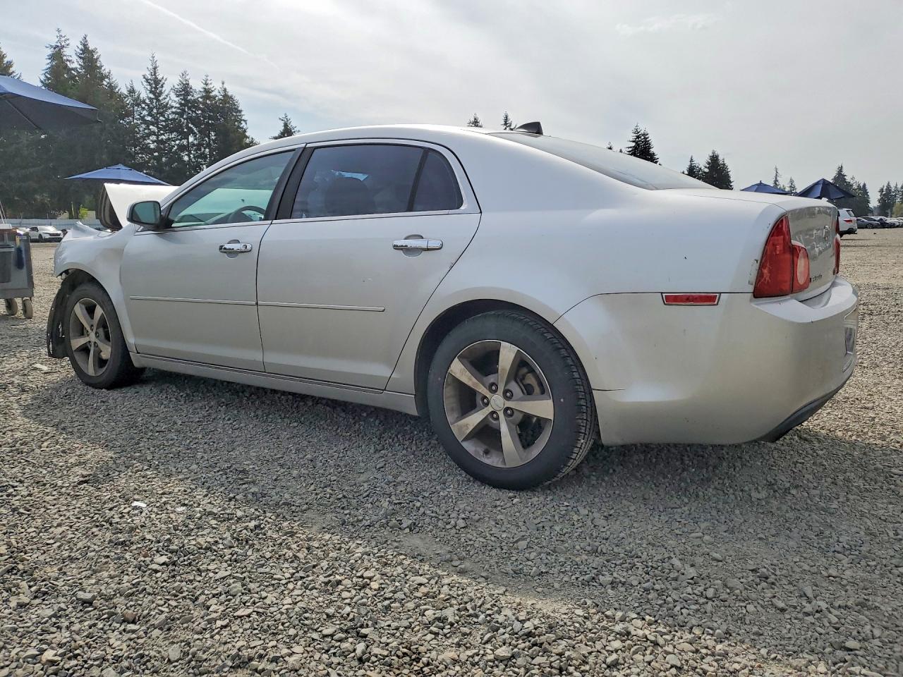 2012 Chevrolet Malibu 1lt Silver vin: 1G1ZC5E00CF271011