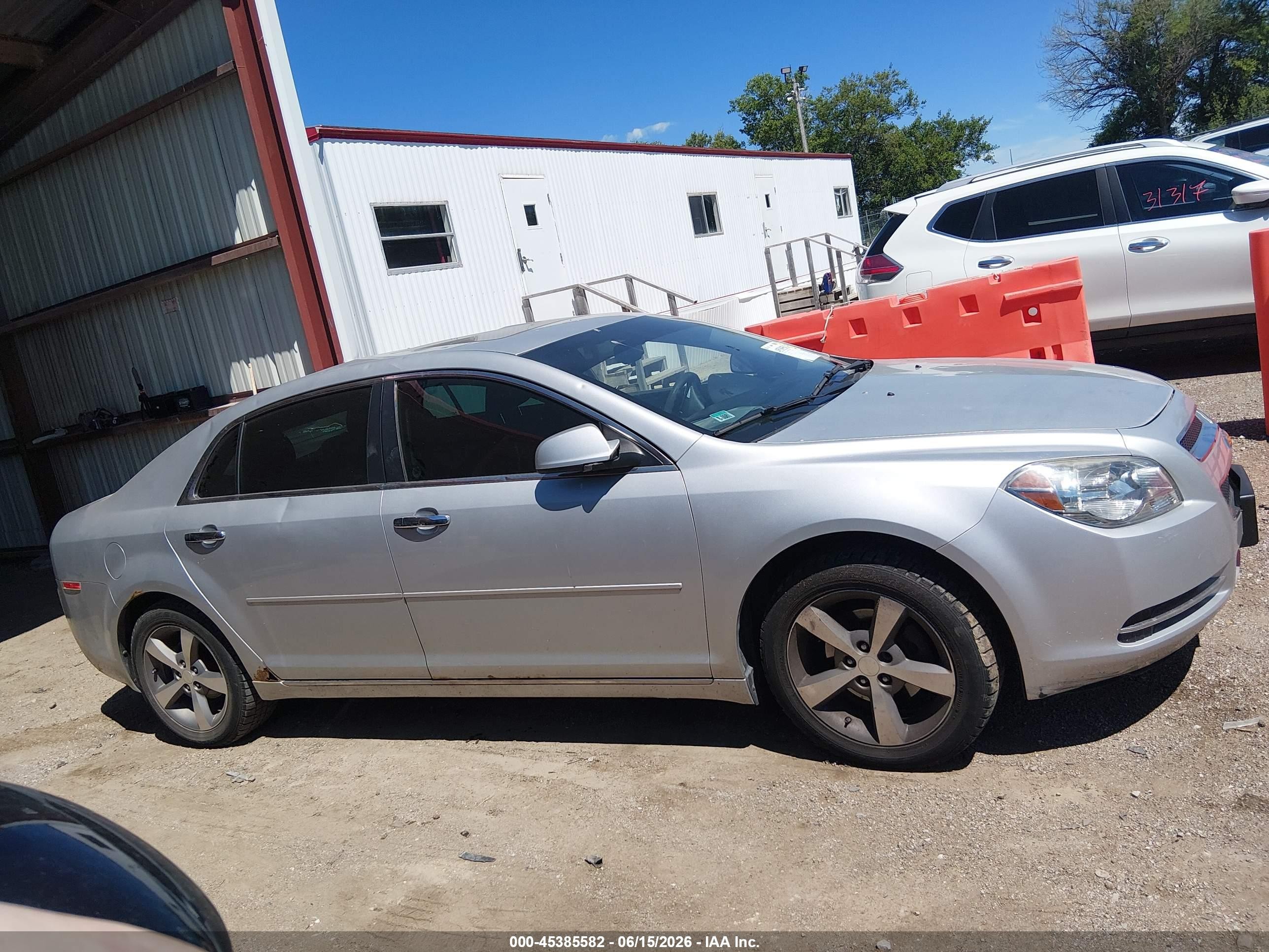 2012 Chevrolet Malibu 1lt Silver vin: 1G1ZC5E01CF138015