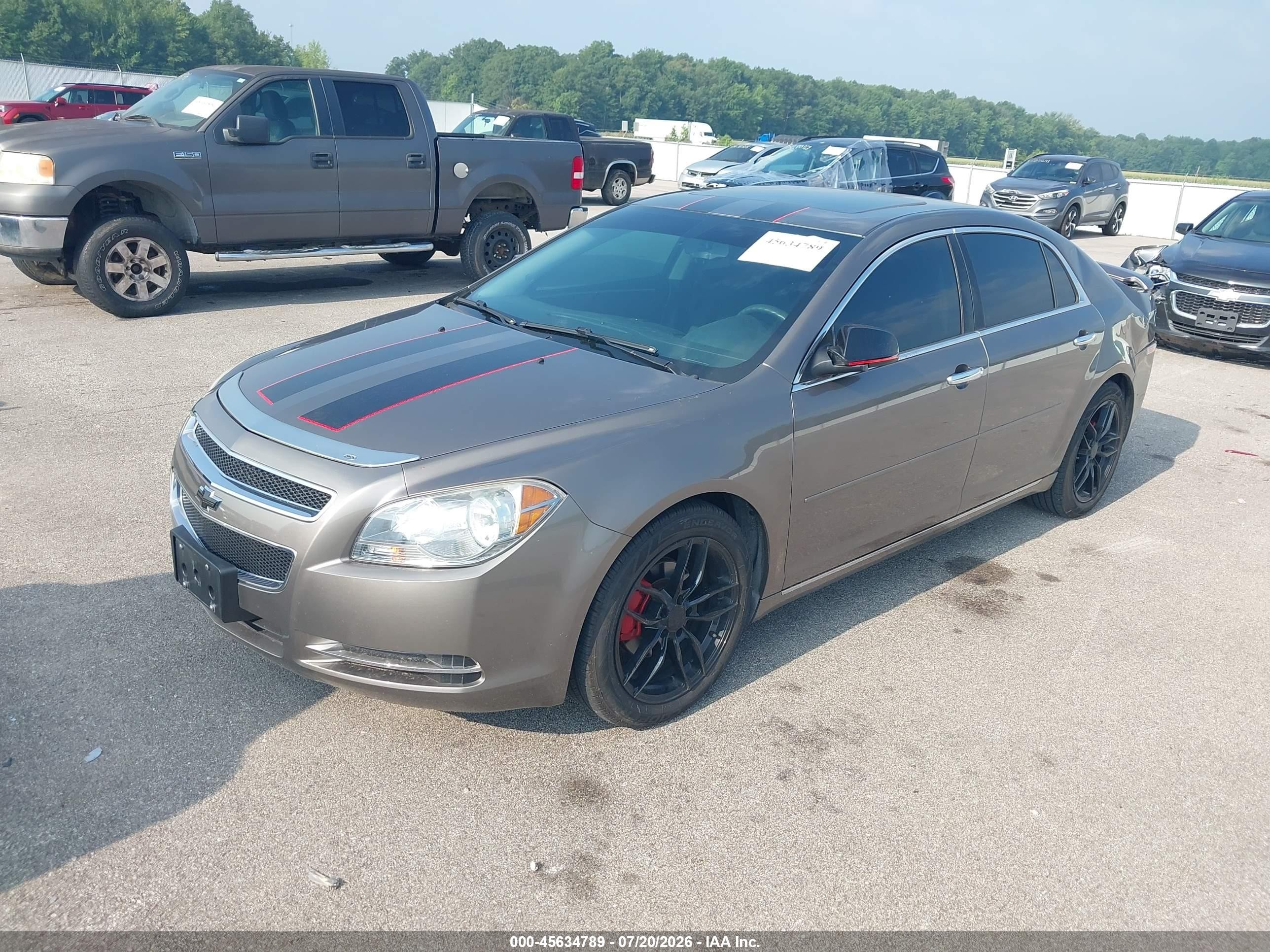 2012 Chevrolet Malibu 1lt Brown vin: 1G1ZC5E01CF152786
