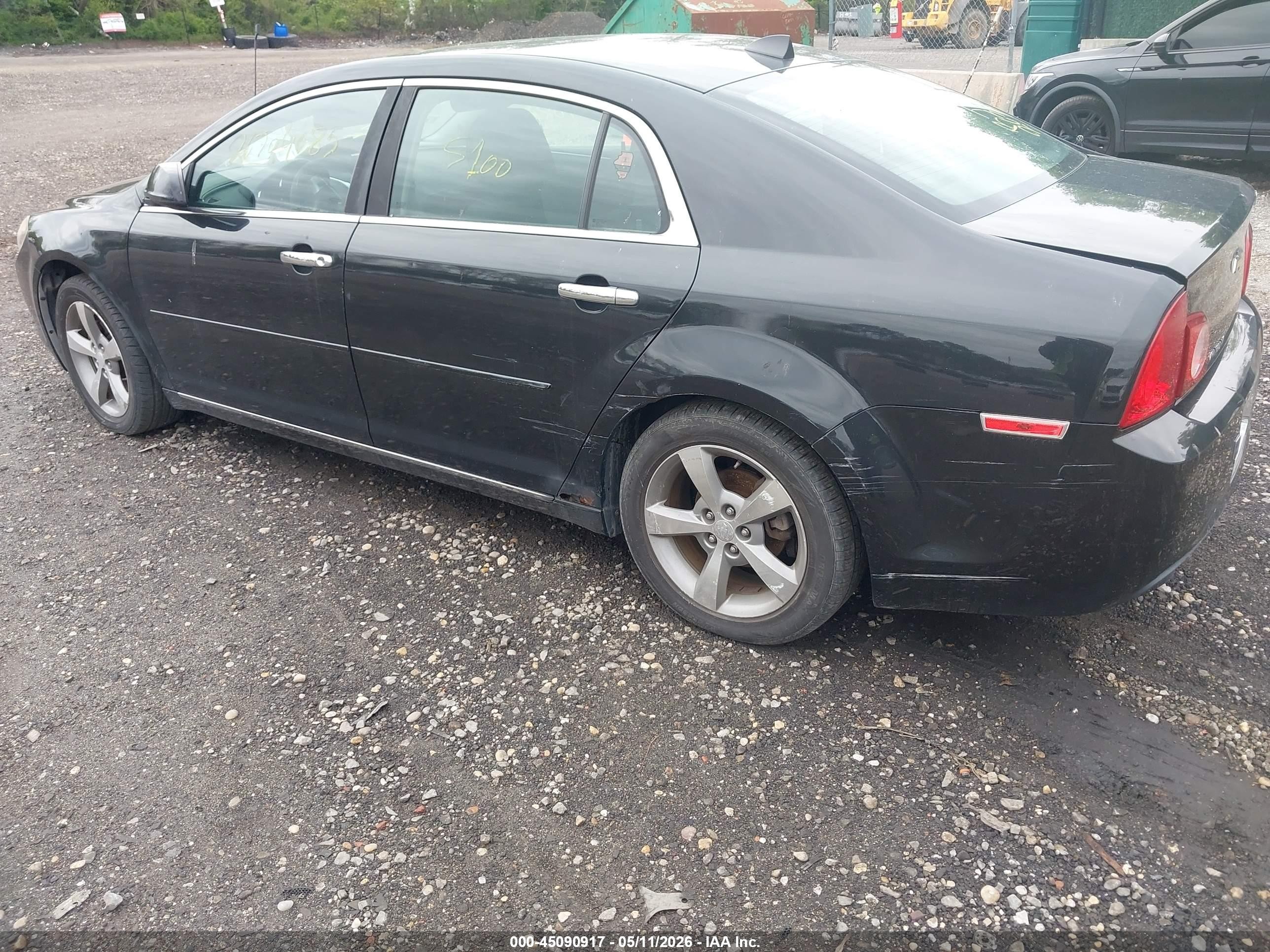 2012 Chevrolet Malibu 1lt Black vin: 1G1ZC5E01CF157857