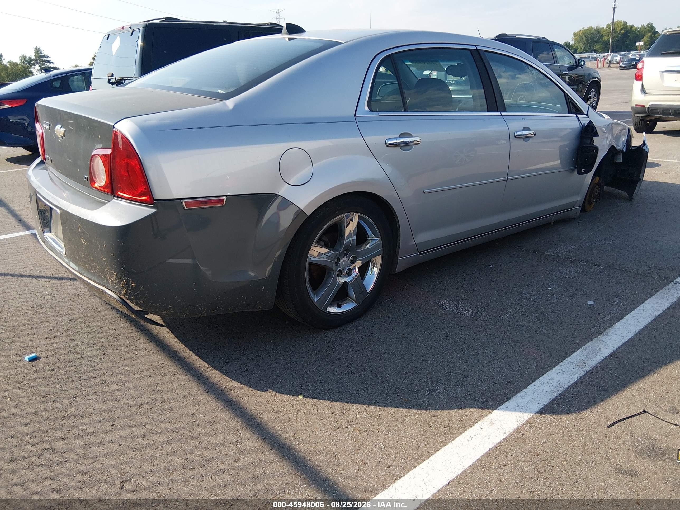 2012 Chevrolet Malibu 1lt Teal vin: 1G1ZC5E01CF210122