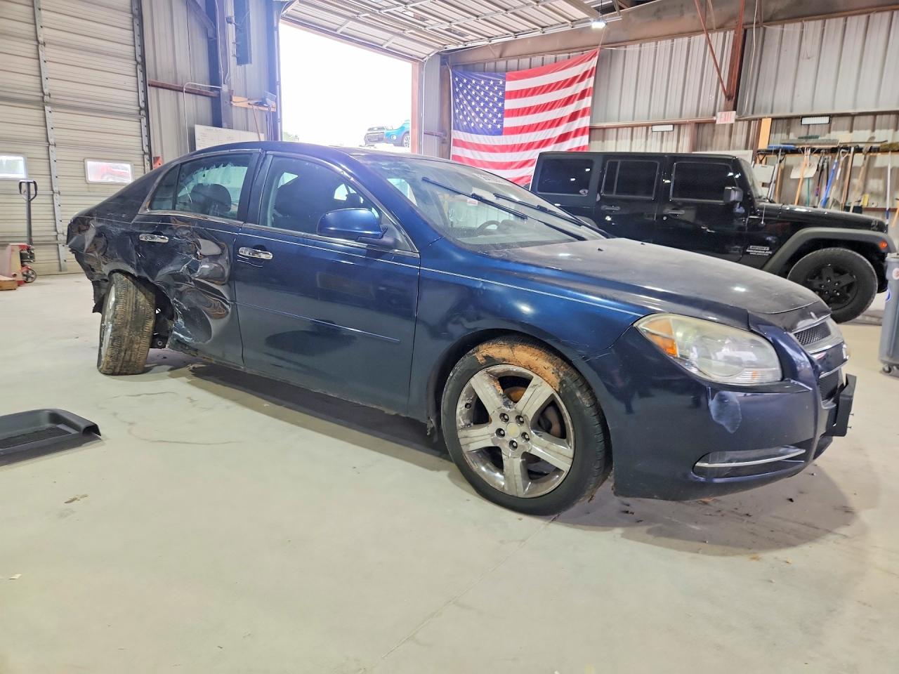 2012 Chevrolet Malibu 1lt Blue vin: 1G1ZC5E01CF244397
