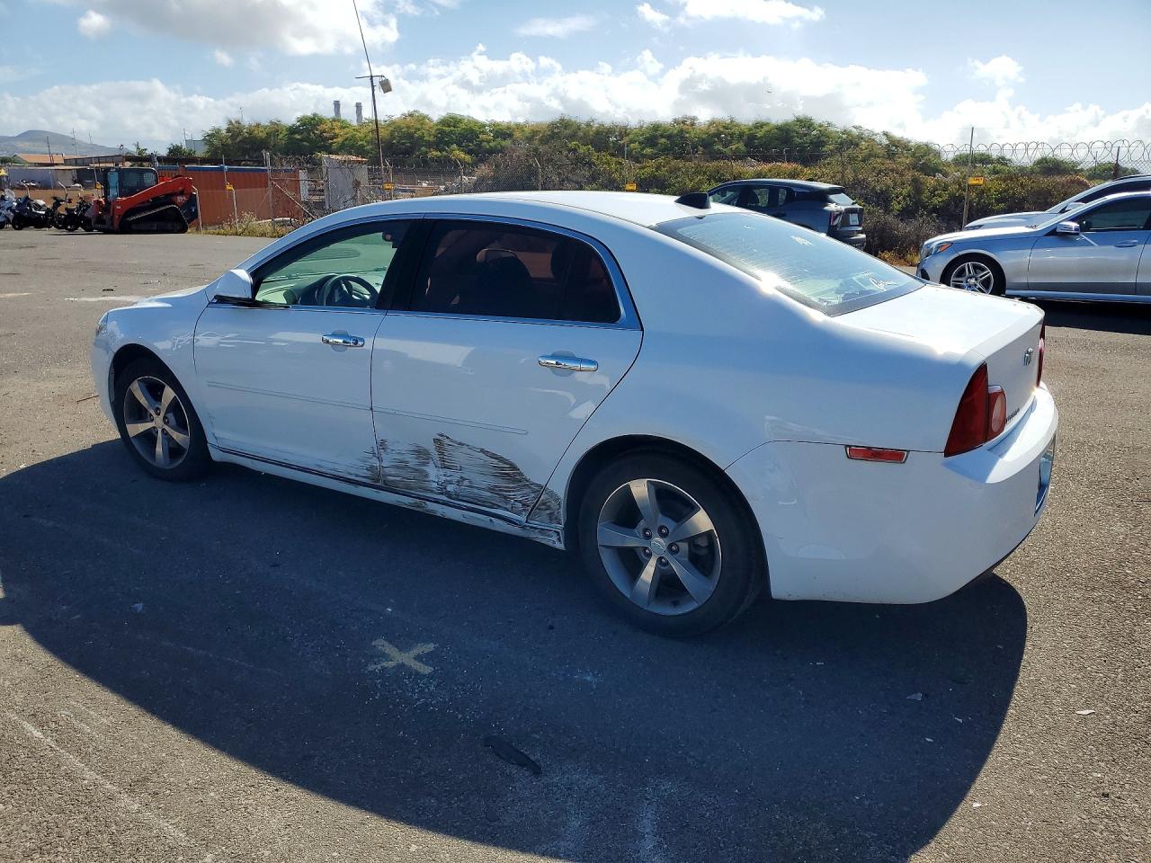 2012 Chevrolet Malibu 1lt White vin: 1G1ZC5E01CF272698