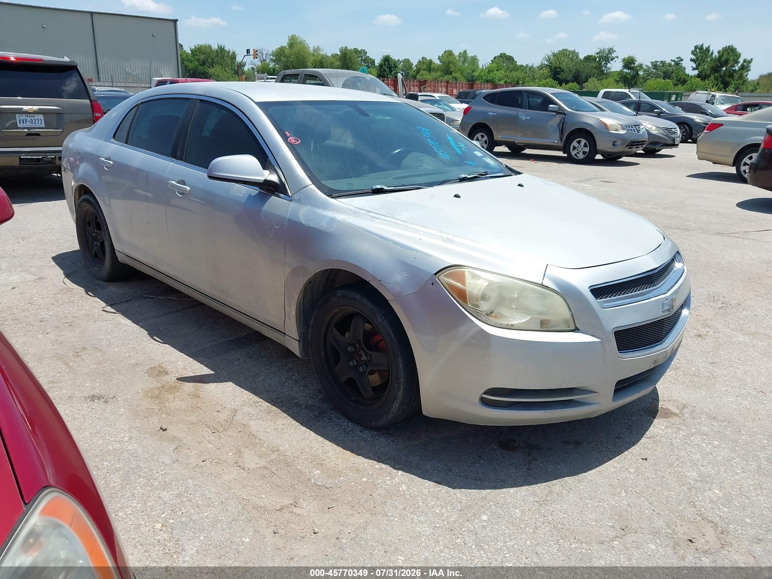 2010 Chevrolet Malibu Lt Silver vin: 1G1ZC5E02AF176107
