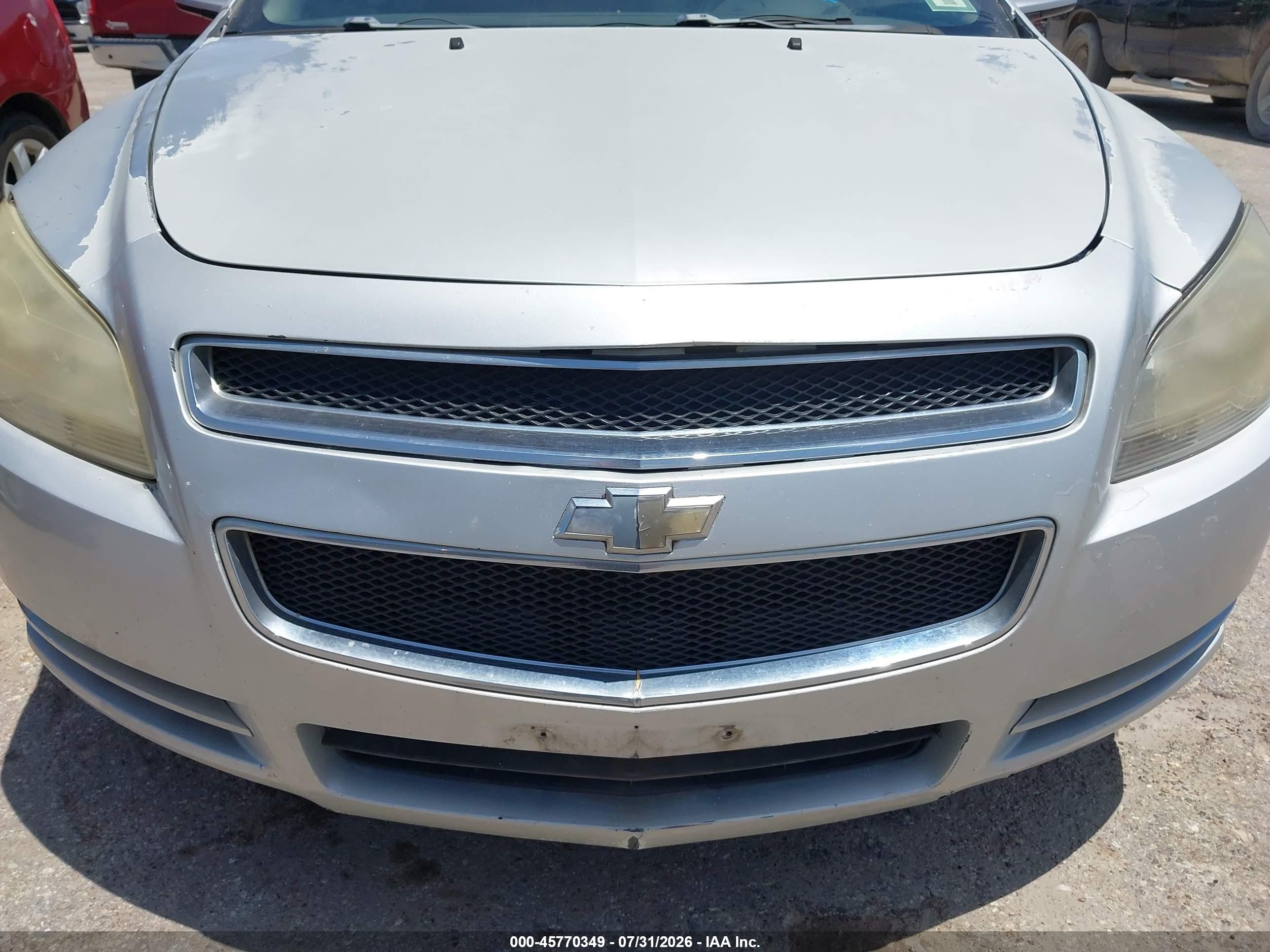 2010 Chevrolet Malibu Lt Silver vin: 1G1ZC5E02AF176107