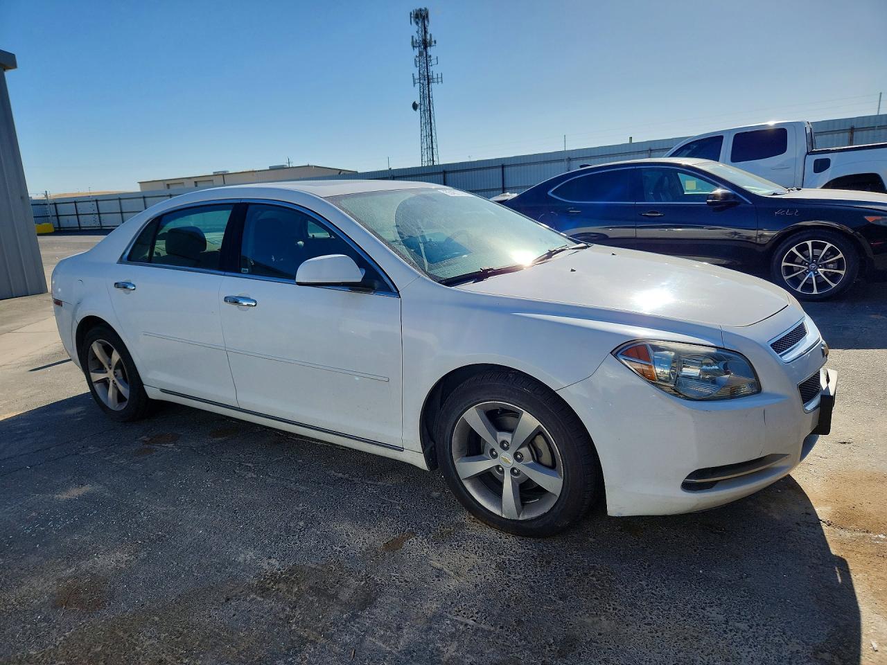 2012 Chevrolet Malibu 1lt White vin: 1G1ZC5E02CF121532