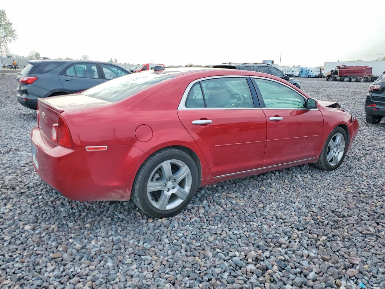 2012 Chevrolet Malibu 1lt Red vin: 1G1ZC5E02CF233733