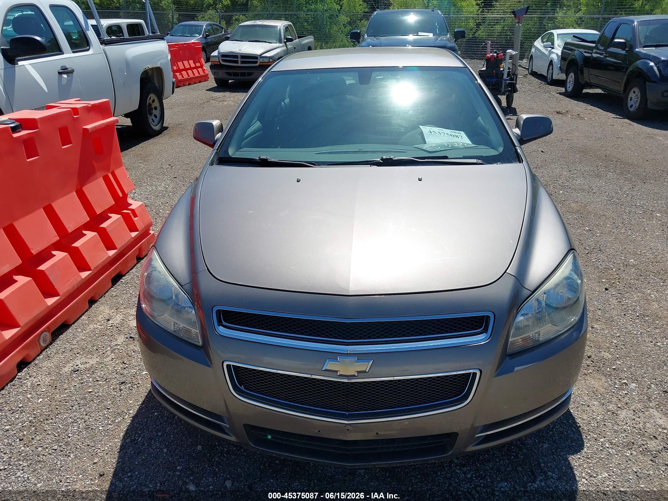 2012 Chevrolet Malibu 1lt Gray vin: 1G1ZC5E02CF240469