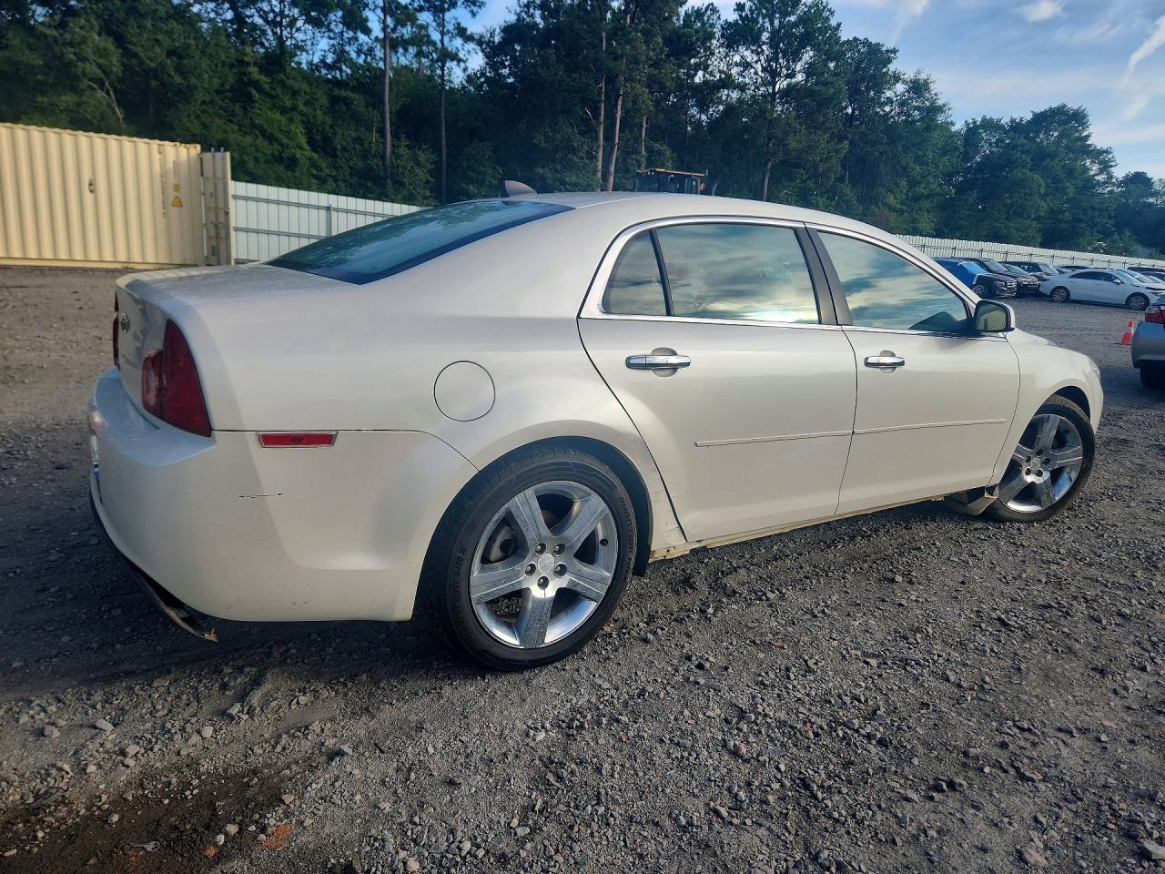 2012 Chevrolet Malibu 1lt White vin: 1G1ZC5E02CF266246
