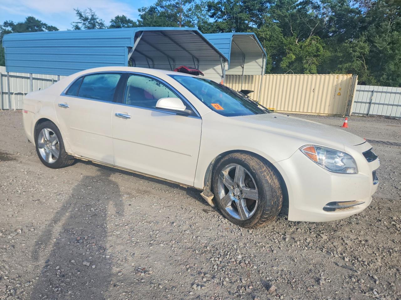 2012 Chevrolet Malibu 1lt White vin: 1G1ZC5E02CF266246