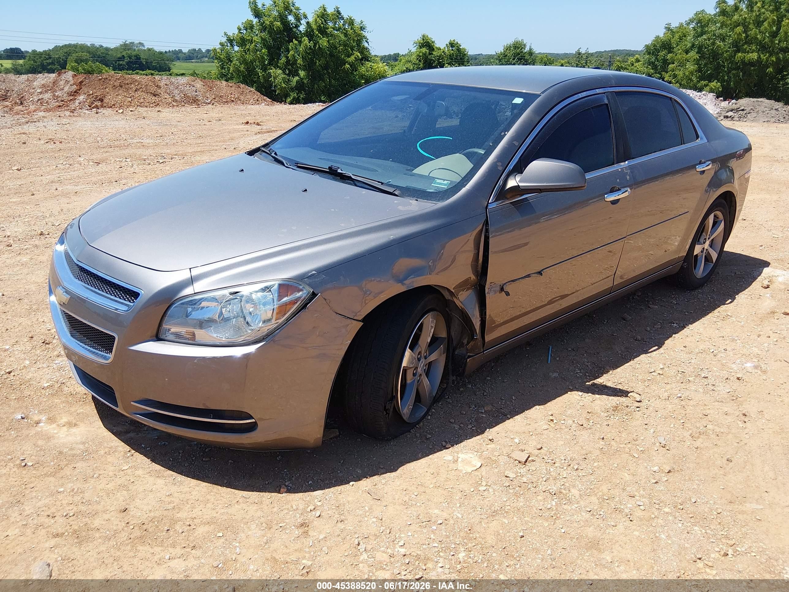 2012 Chevrolet Malibu 1lt Tan vin: 1G1ZC5E02CF283922