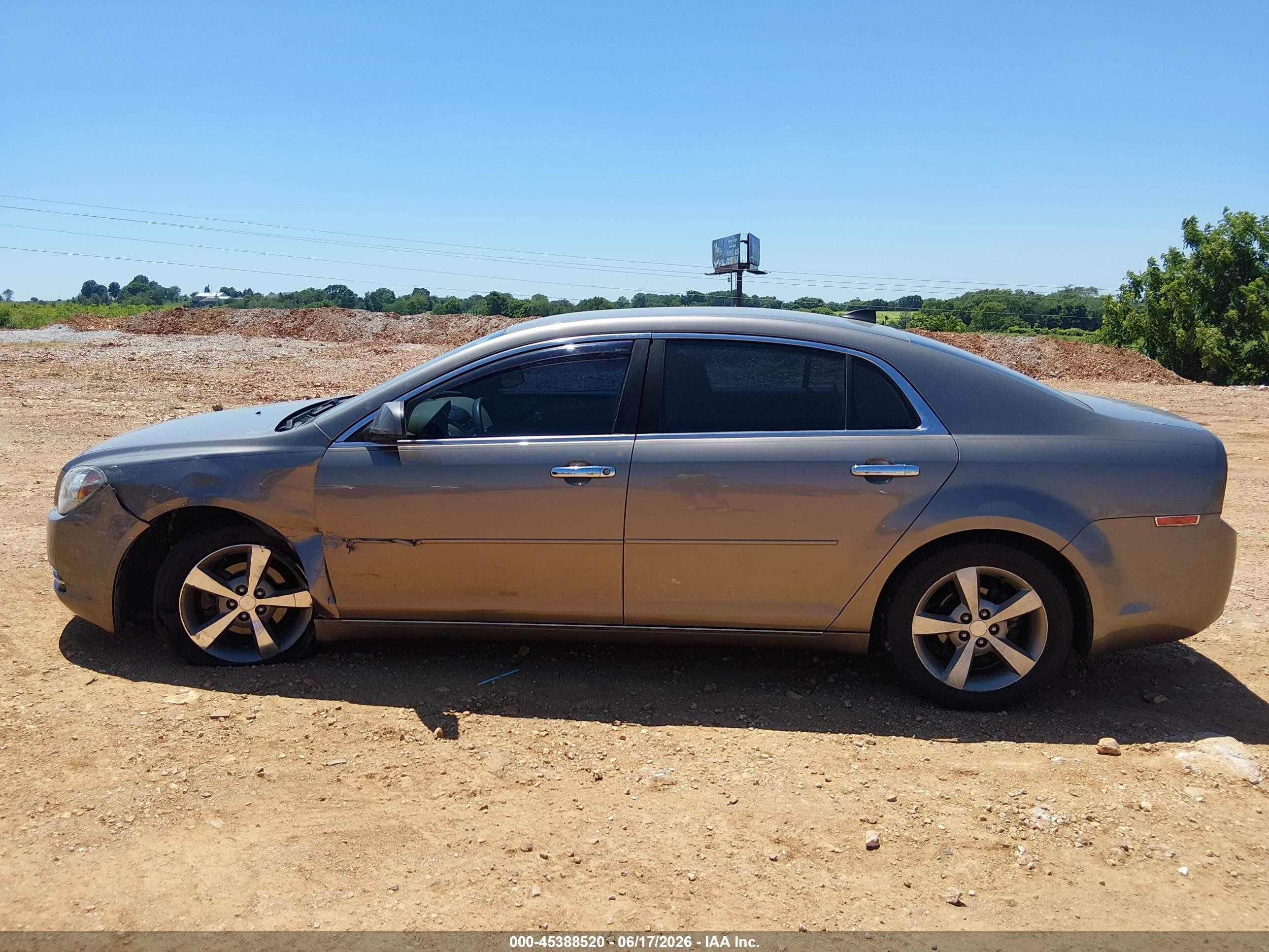 2012 Chevrolet Malibu 1lt Tan vin: 1G1ZC5E02CF283922