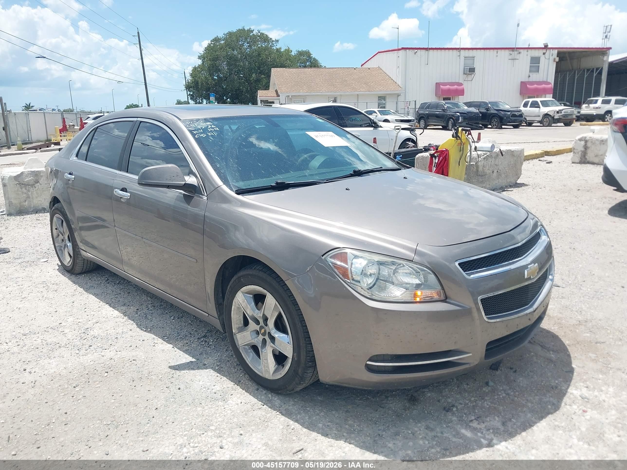 2012 Chevrolet Malibu 1lt Gray vin: 1G1ZC5E02CF328521