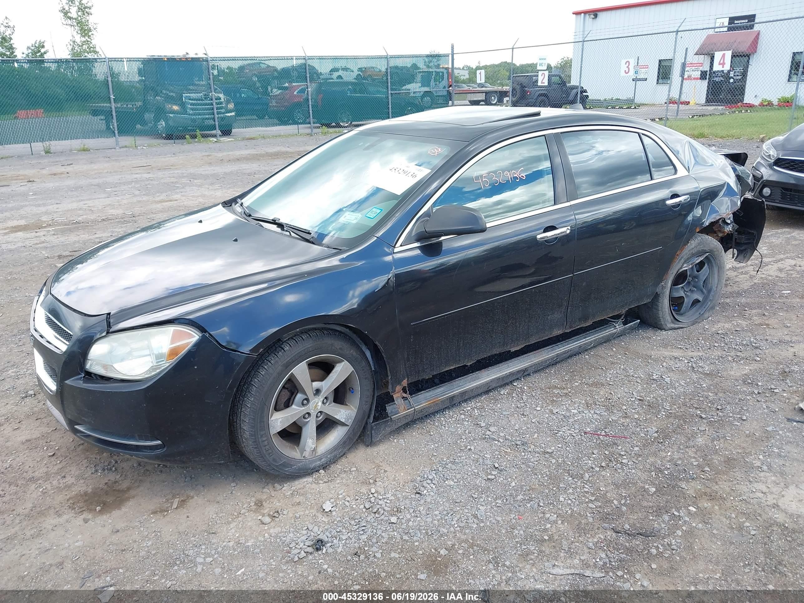 2012 Chevrolet Malibu 1lt Black vin: 1G1ZC5E02CF391716