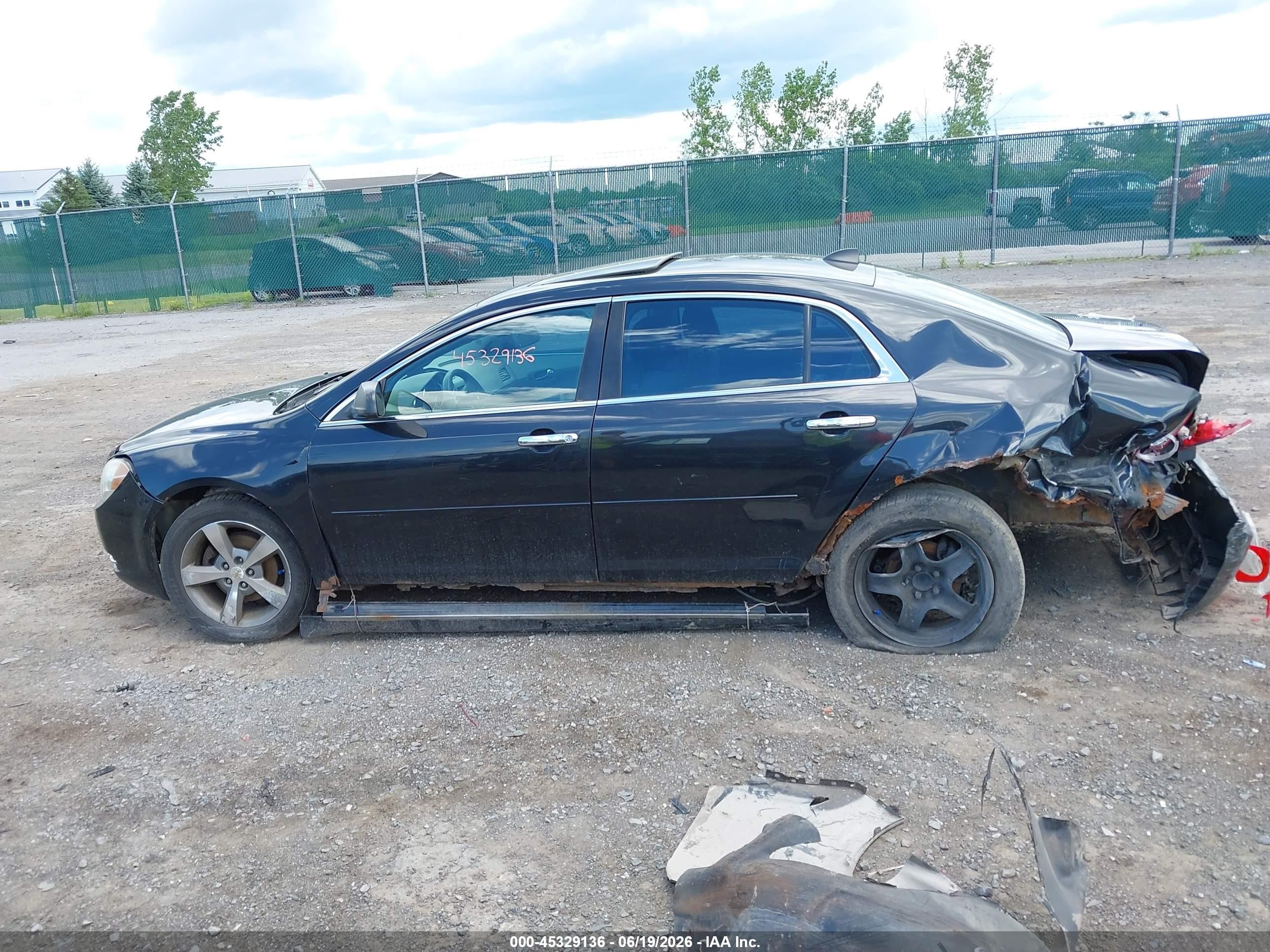 2012 Chevrolet Malibu 1lt Black vin: 1G1ZC5E02CF391716