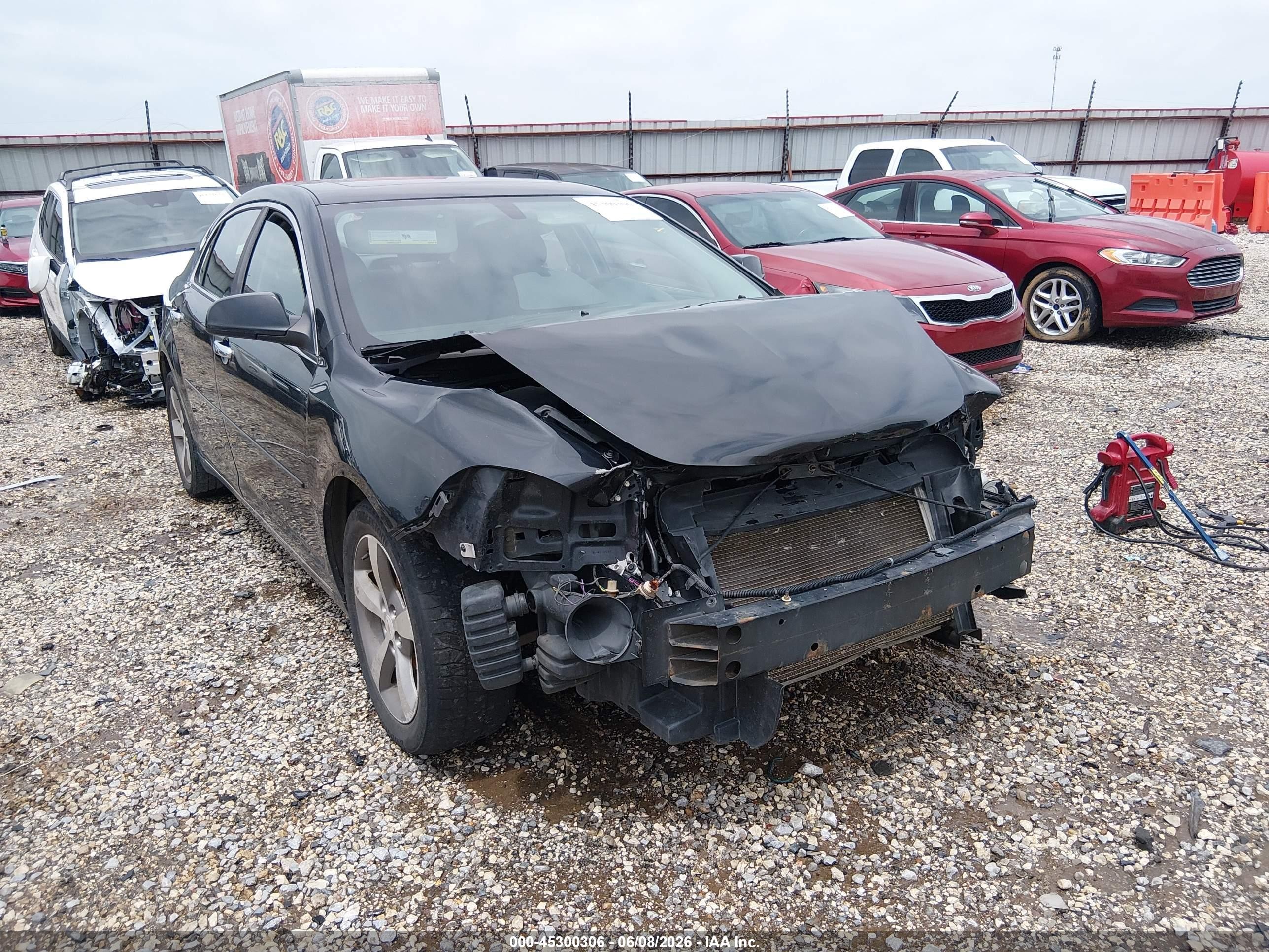2012 Chevrolet Malibu 1lt Black vin: 1G1ZC5E03CF111883