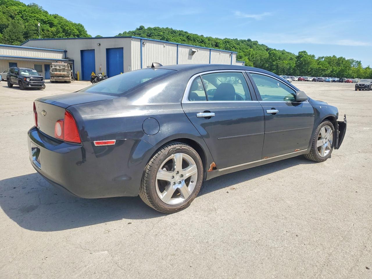 2012 Chevrolet Malibu 1lt Black vin: 1G1ZC5E03CF208694