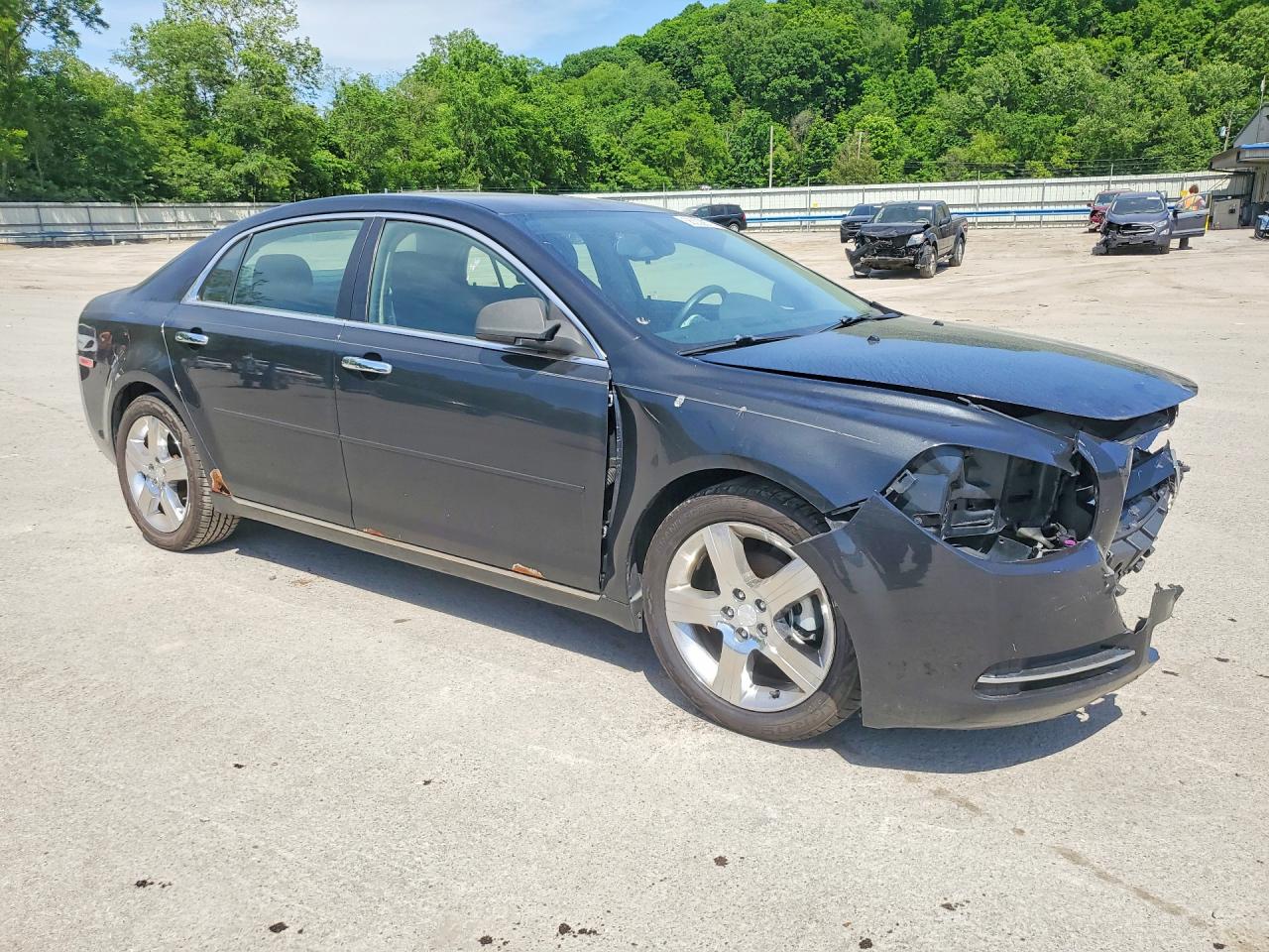 2012 Chevrolet Malibu 1lt Black vin: 1G1ZC5E03CF208694