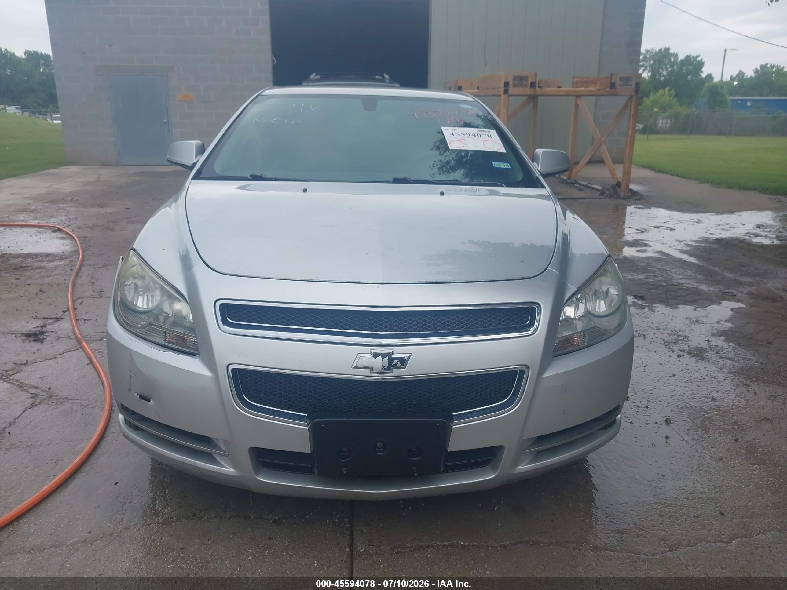 2012 Chevrolet Malibu 1lt Silver vin: 1G1ZC5E03CF211790