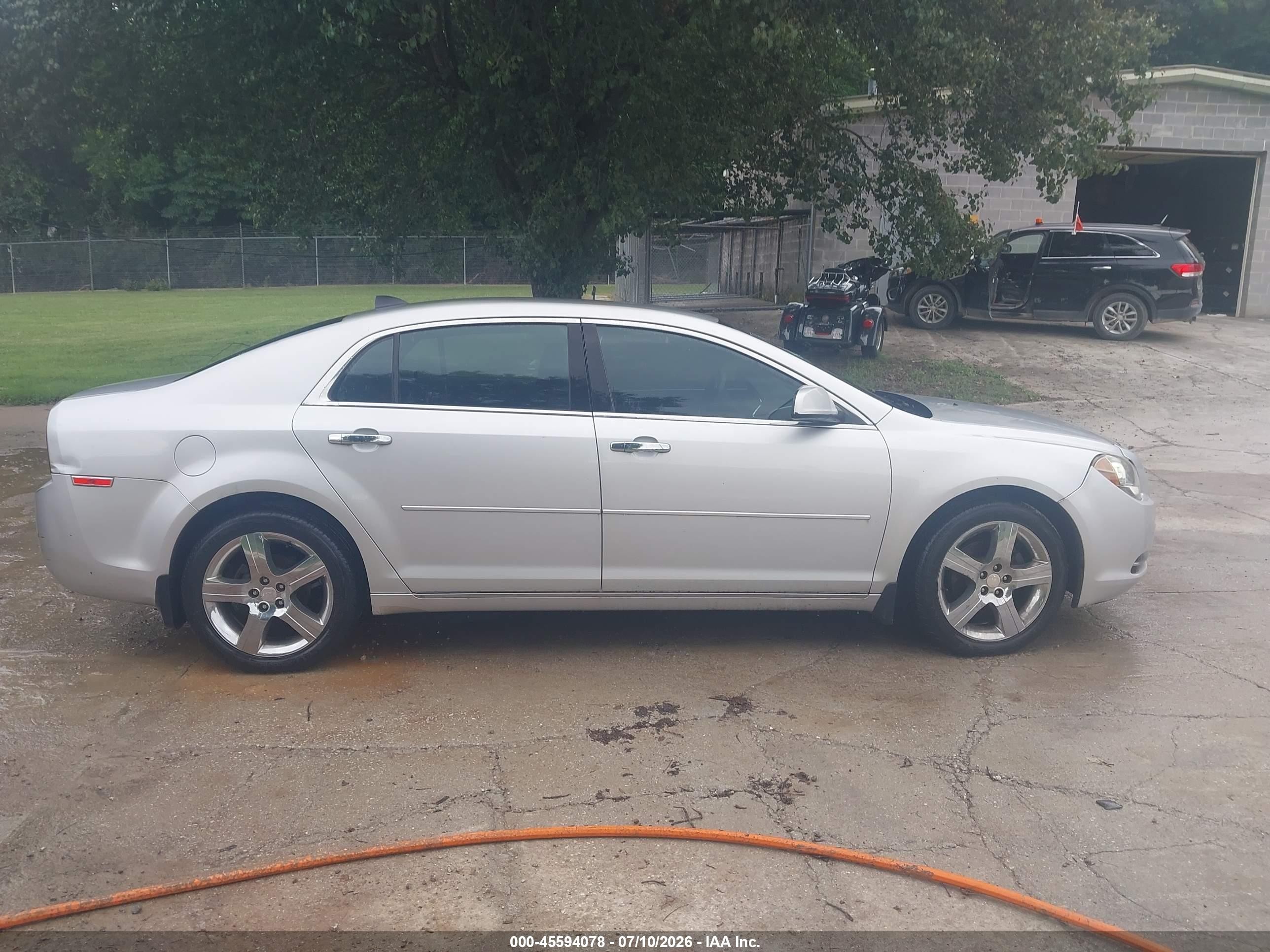 2012 Chevrolet Malibu 1lt Silver vin: 1G1ZC5E03CF211790