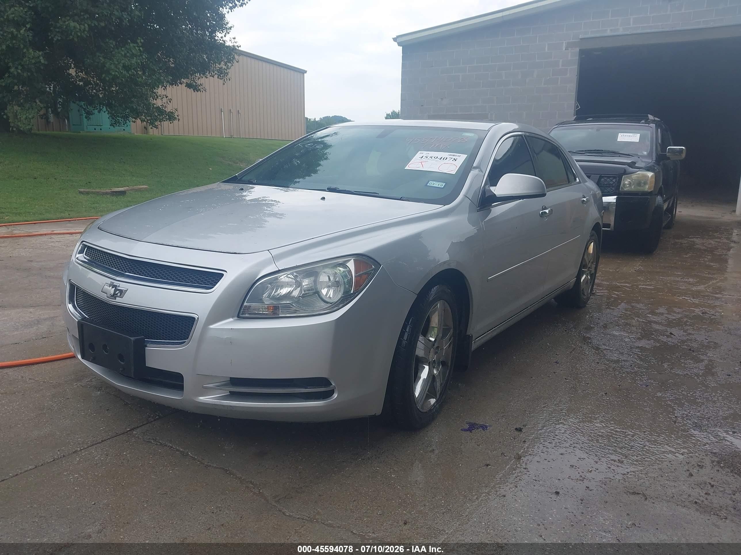 2012 Chevrolet Malibu 1lt Silver vin: 1G1ZC5E03CF211790