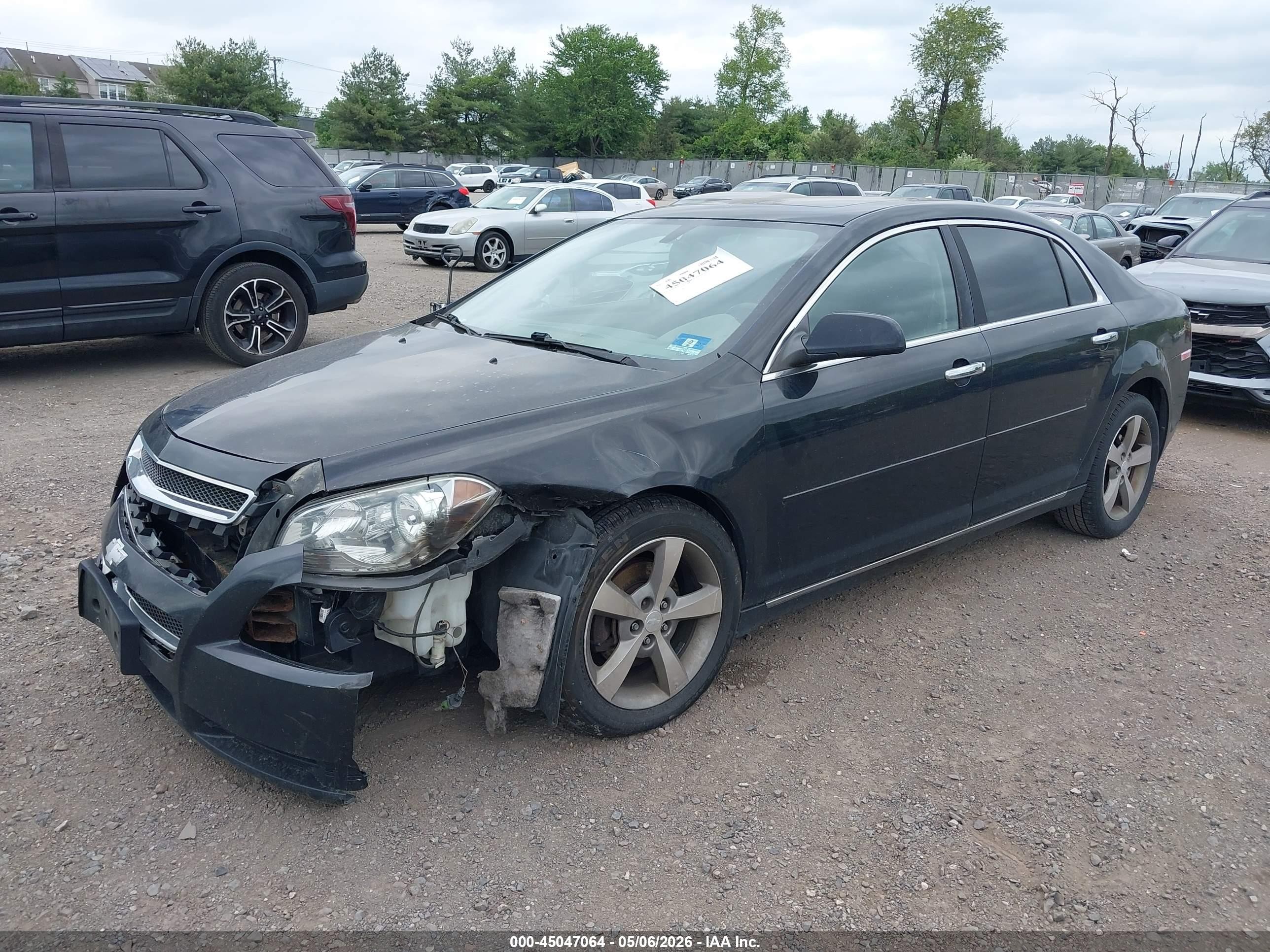 2012 Chevrolet Malibu 1lt Black vin: 1G1ZC5E03CF223647
