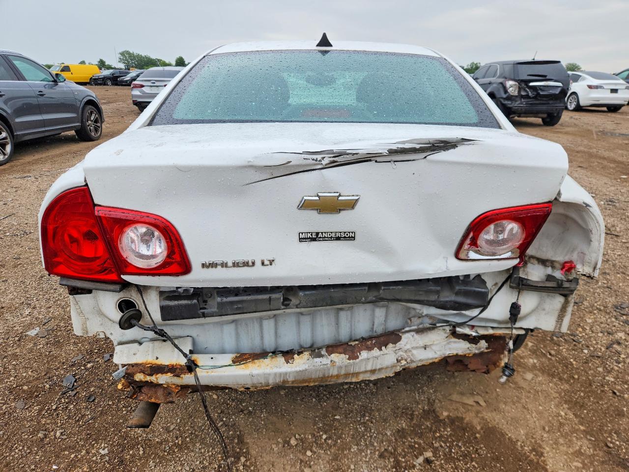 2012 Chevrolet Malibu 1lt White vin: 1G1ZC5E03CF292208
