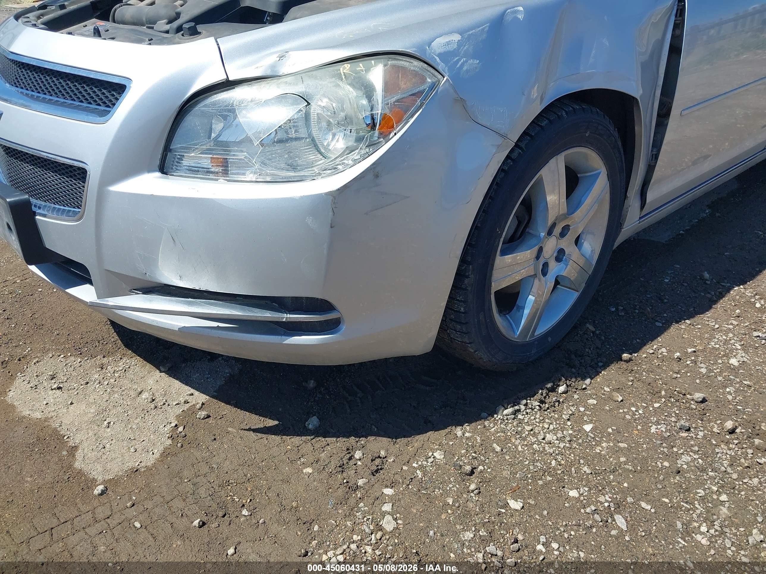 2012 Chevrolet Malibu 1lt Silver vin: 1G1ZC5E03CF295660