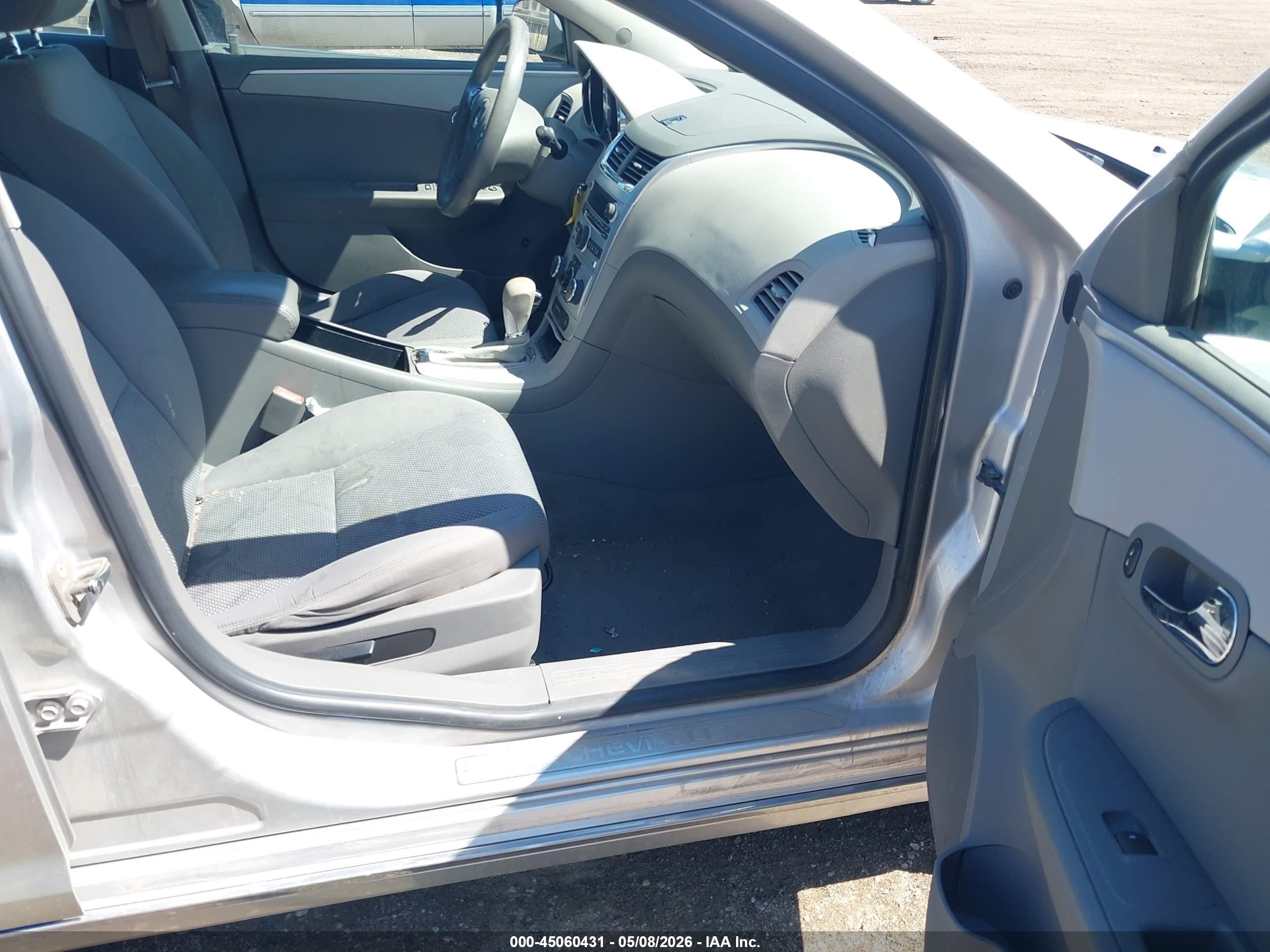 2012 Chevrolet Malibu 1lt Silver vin: 1G1ZC5E03CF295660
