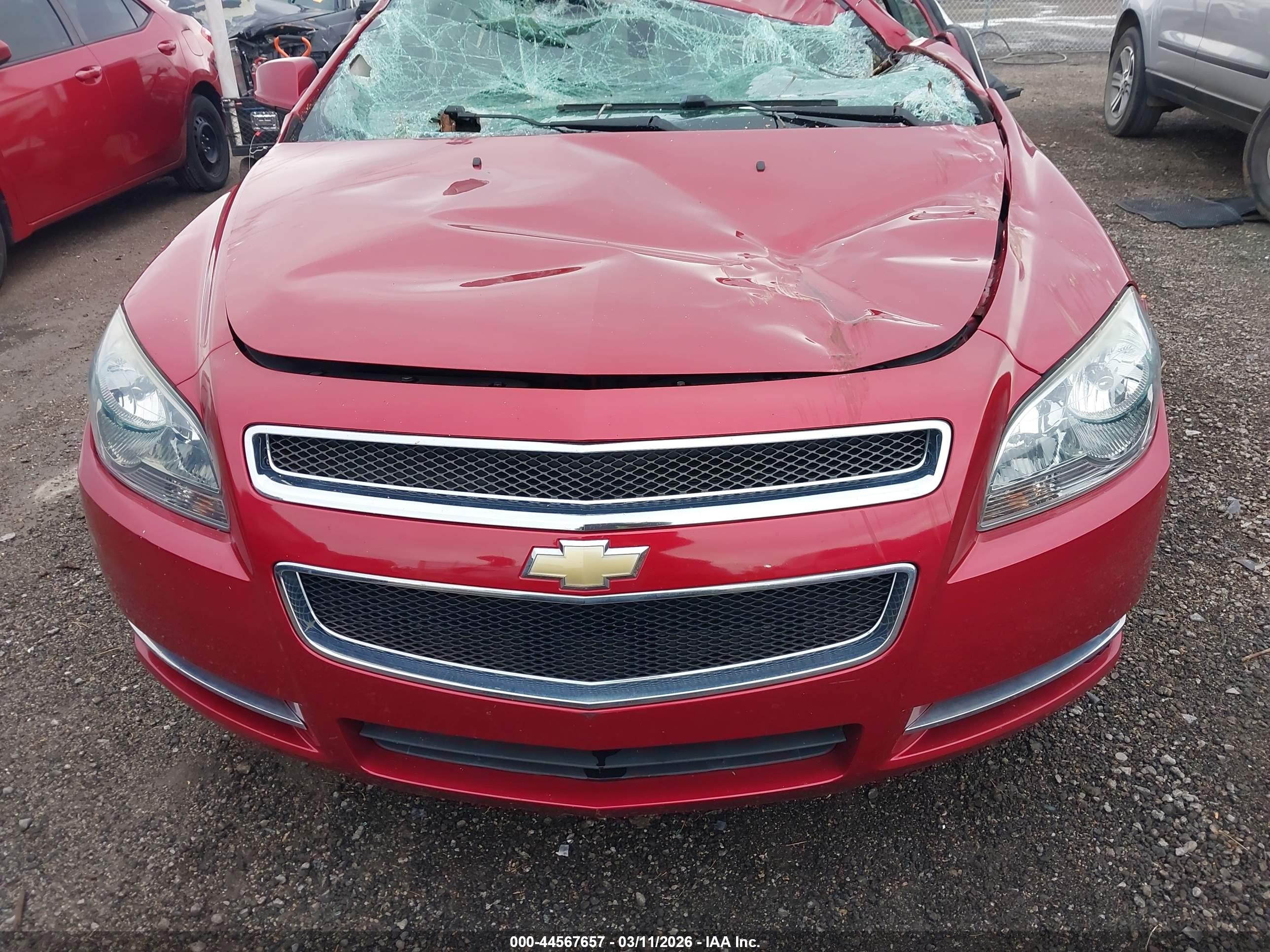2012 Chevrolet Malibu 1lt Red vin: 1G1ZC5E03CF305393